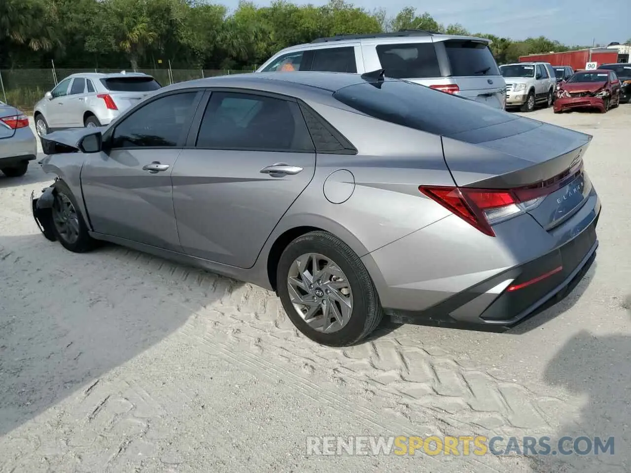 2 Photograph of a damaged car KMHLM4DG4RU835410 HYUNDAI ELANTRA 2024