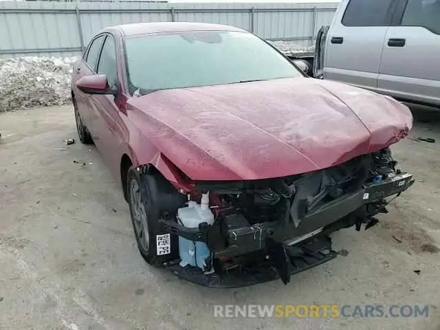 10 Photograph of a damaged car KMHLM4DG4RU846844 HYUNDAI ELANTRA 2024