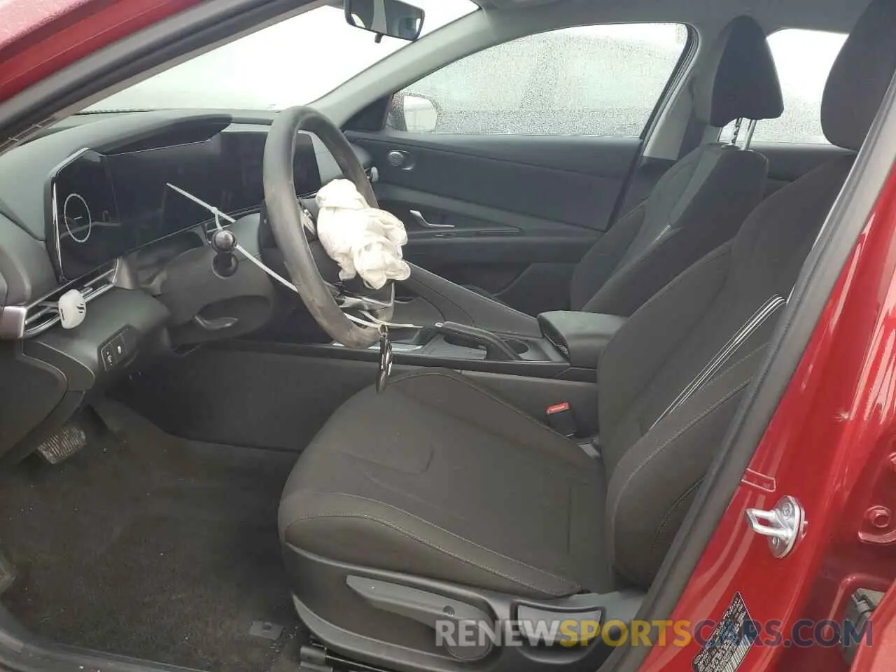 7 Photograph of a damaged car KMHLM4DG4RU846844 HYUNDAI ELANTRA 2024