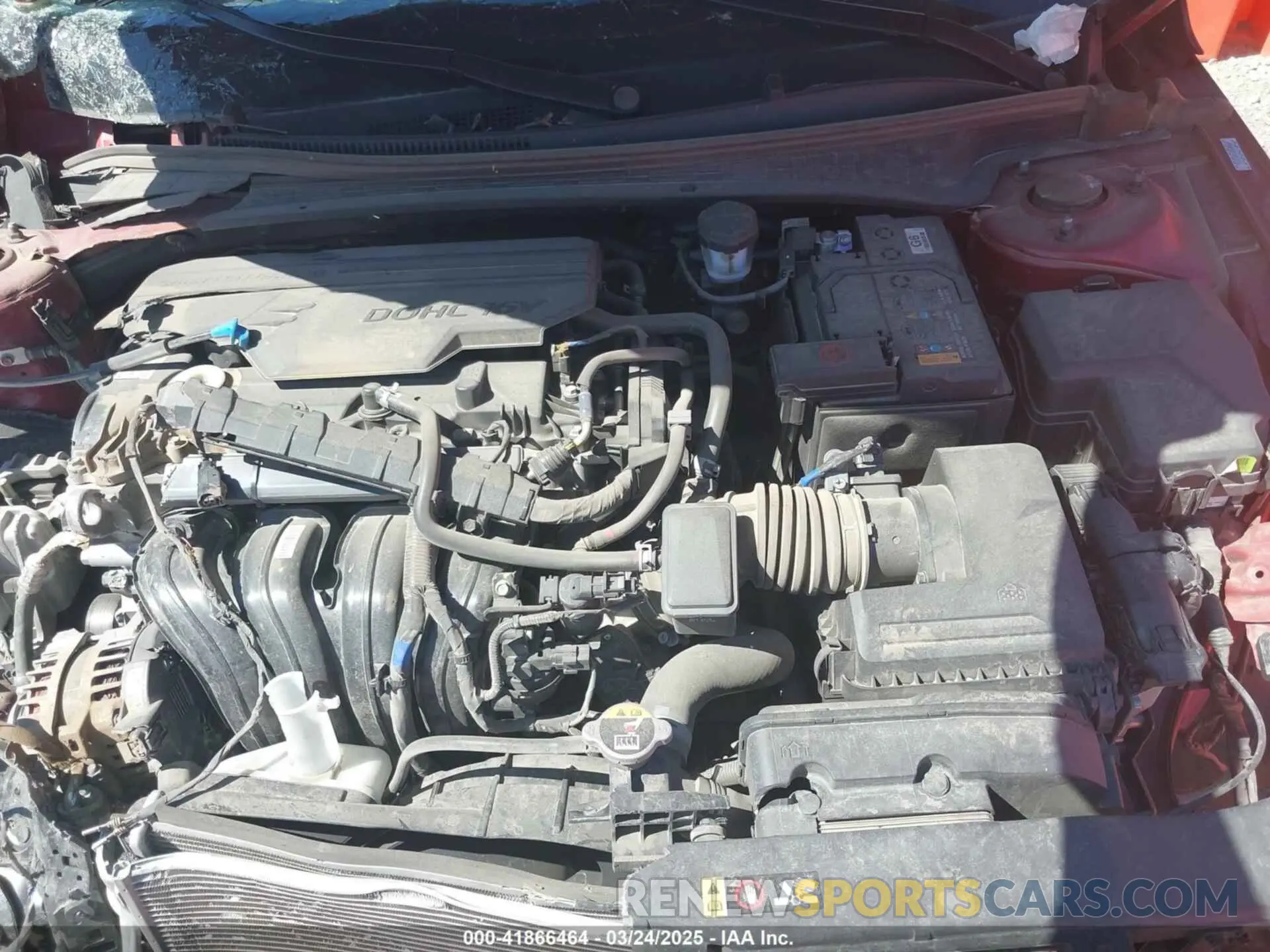 10 Photograph of a damaged car KMHLM4DG5RU638309 HYUNDAI ELANTRA 2024