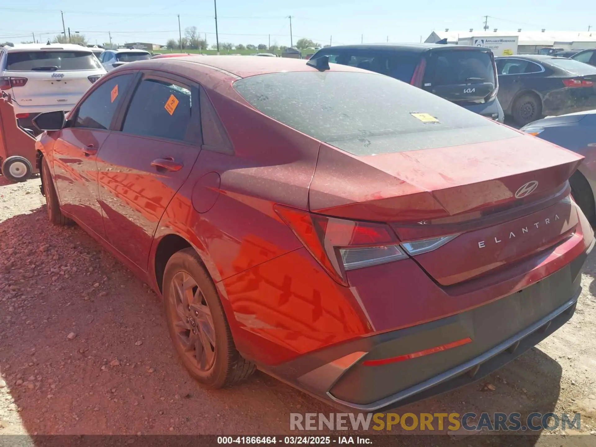 3 Photograph of a damaged car KMHLM4DG5RU638309 HYUNDAI ELANTRA 2024