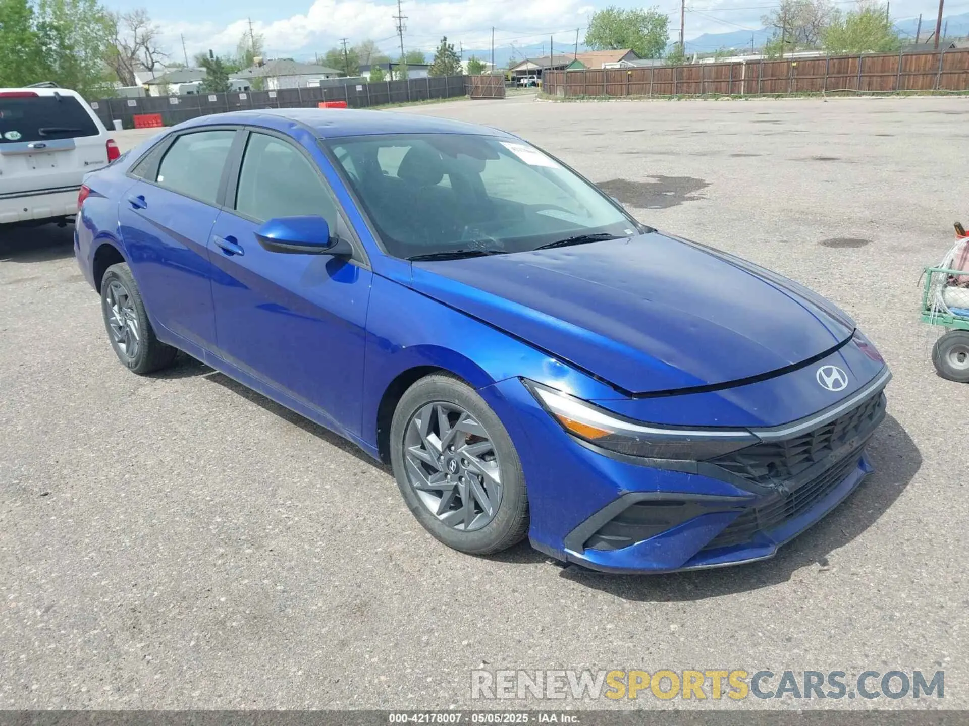 1 Photograph of a damaged car KMHLM4DG5RU639931 HYUNDAI ELANTRA 2024