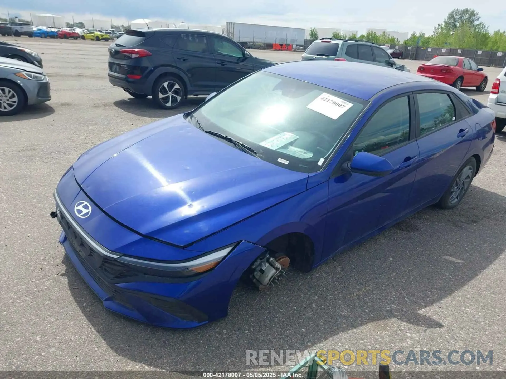 2 Photograph of a damaged car KMHLM4DG5RU639931 HYUNDAI ELANTRA 2024