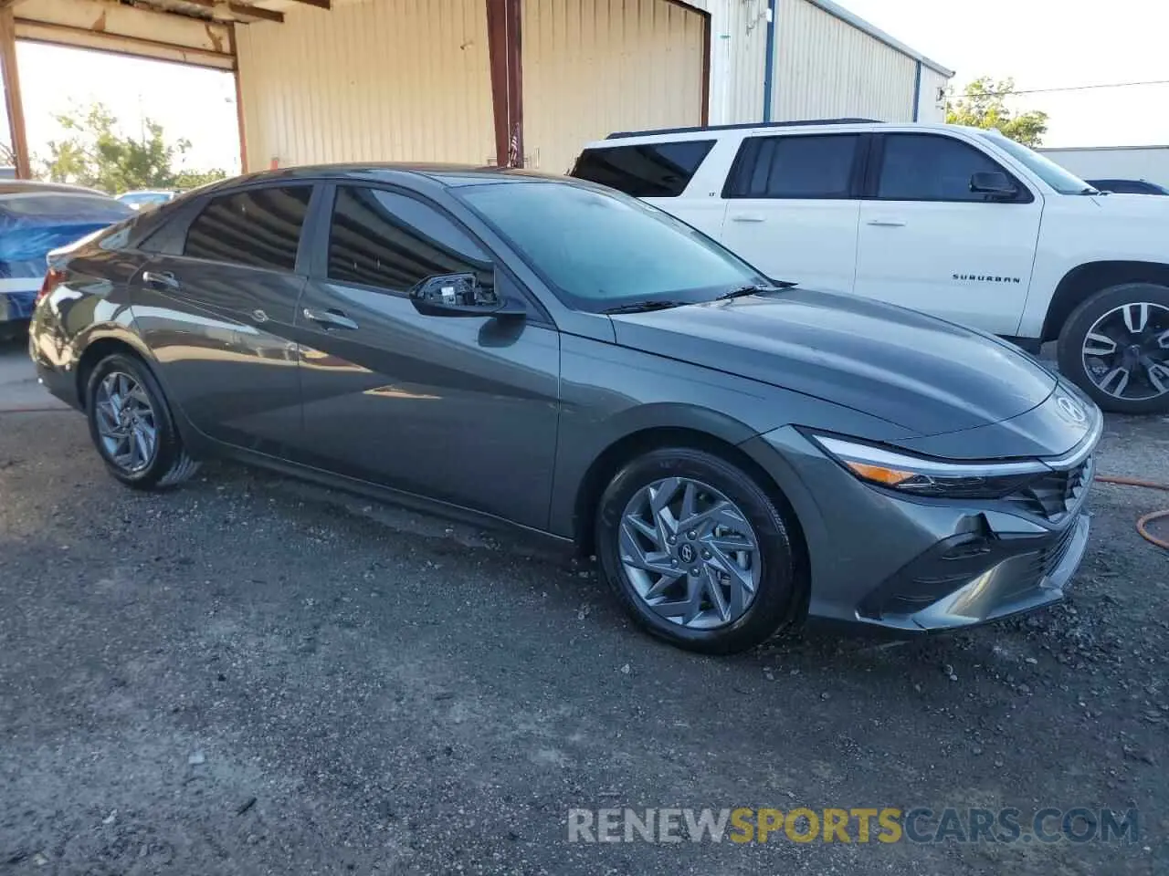 4 Photograph of a damaged car KMHLM4DG5RU656860 HYUNDAI ELANTRA 2024