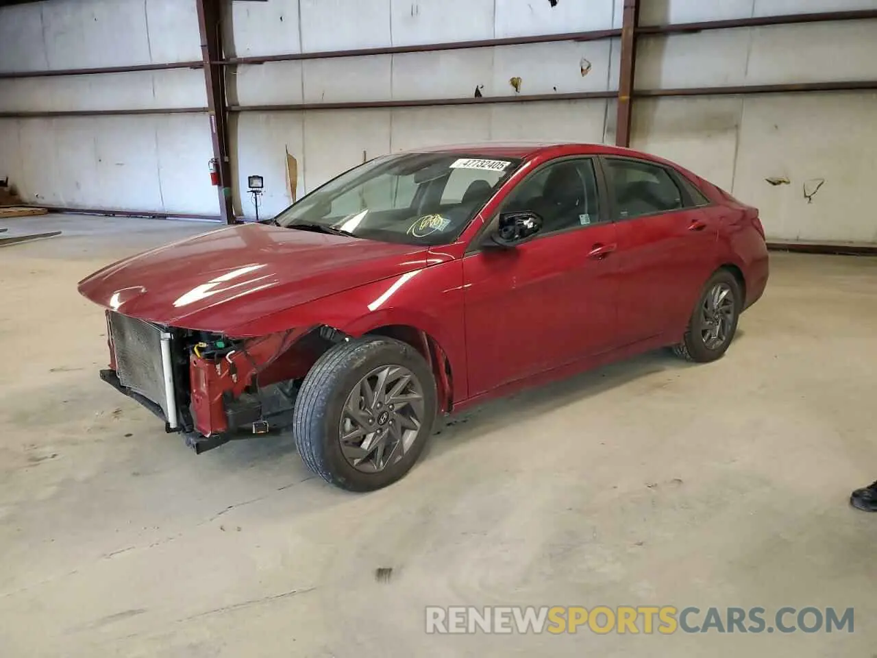 1 Photograph of a damaged car KMHLM4DG5RU664523 HYUNDAI ELANTRA 2024