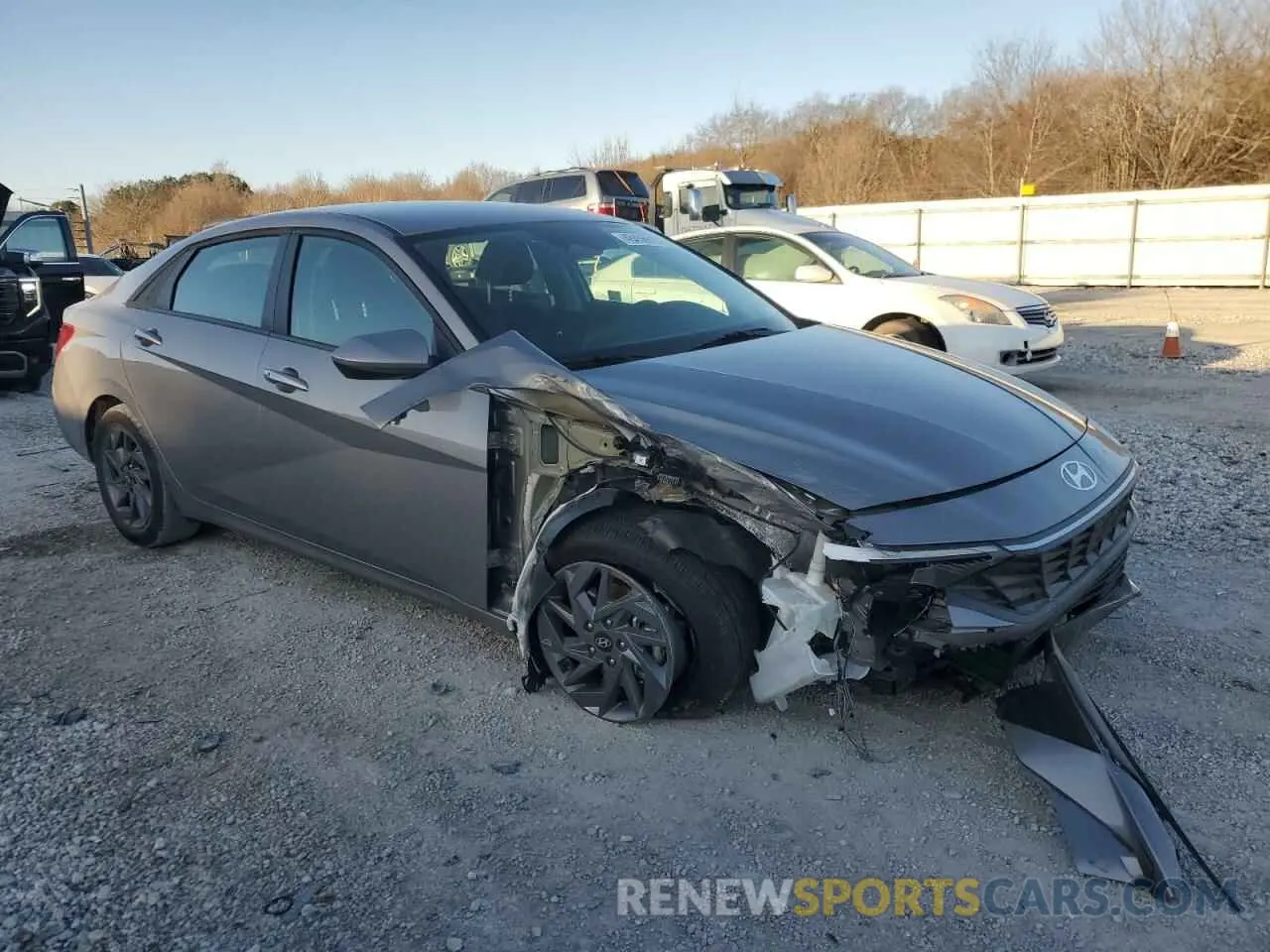 4 Photograph of a damaged car KMHLM4DG5RU670502 HYUNDAI ELANTRA 2024
