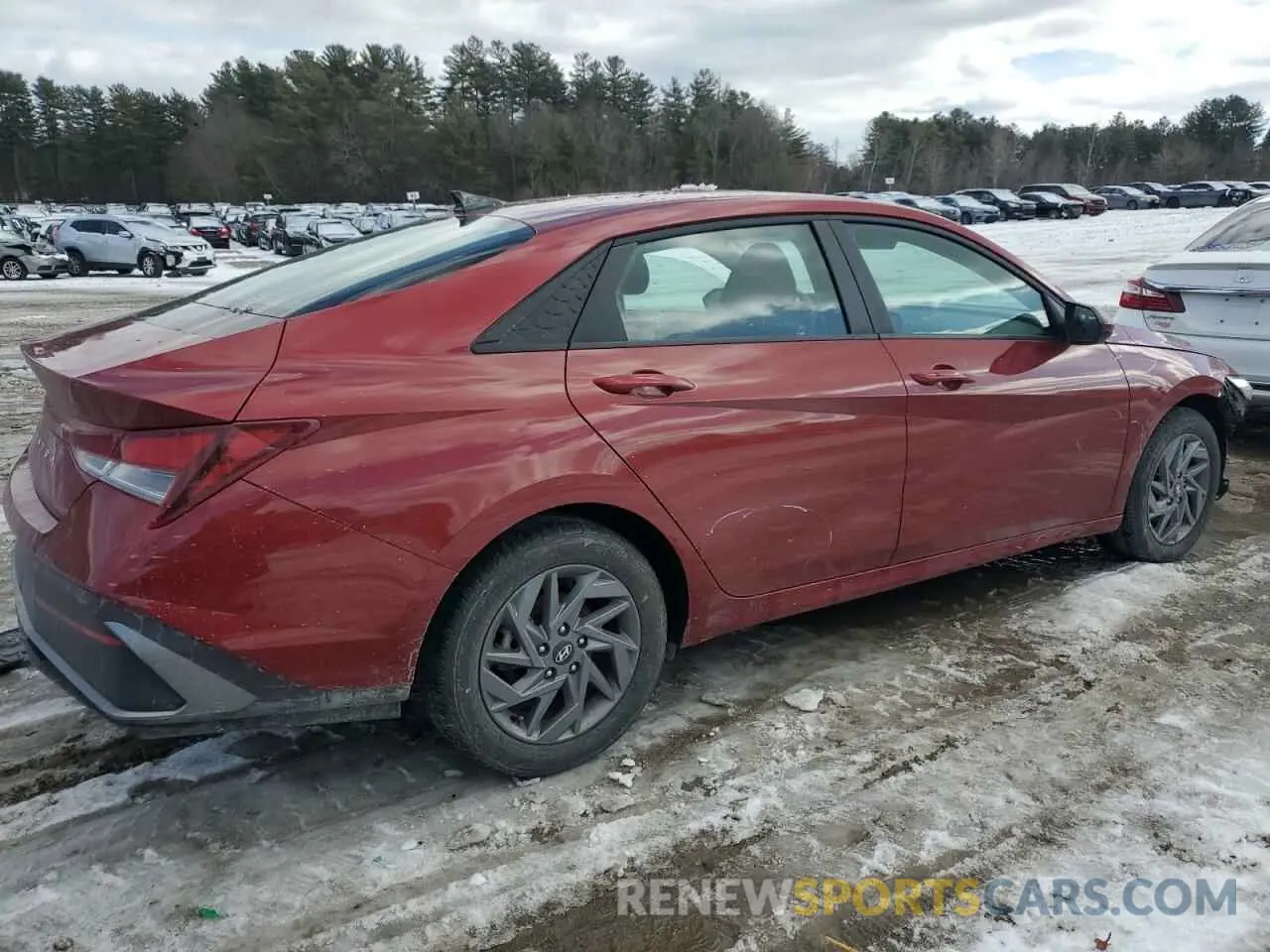 3 Photograph of a damaged car KMHLM4DG5RU688384 HYUNDAI ELANTRA 2024