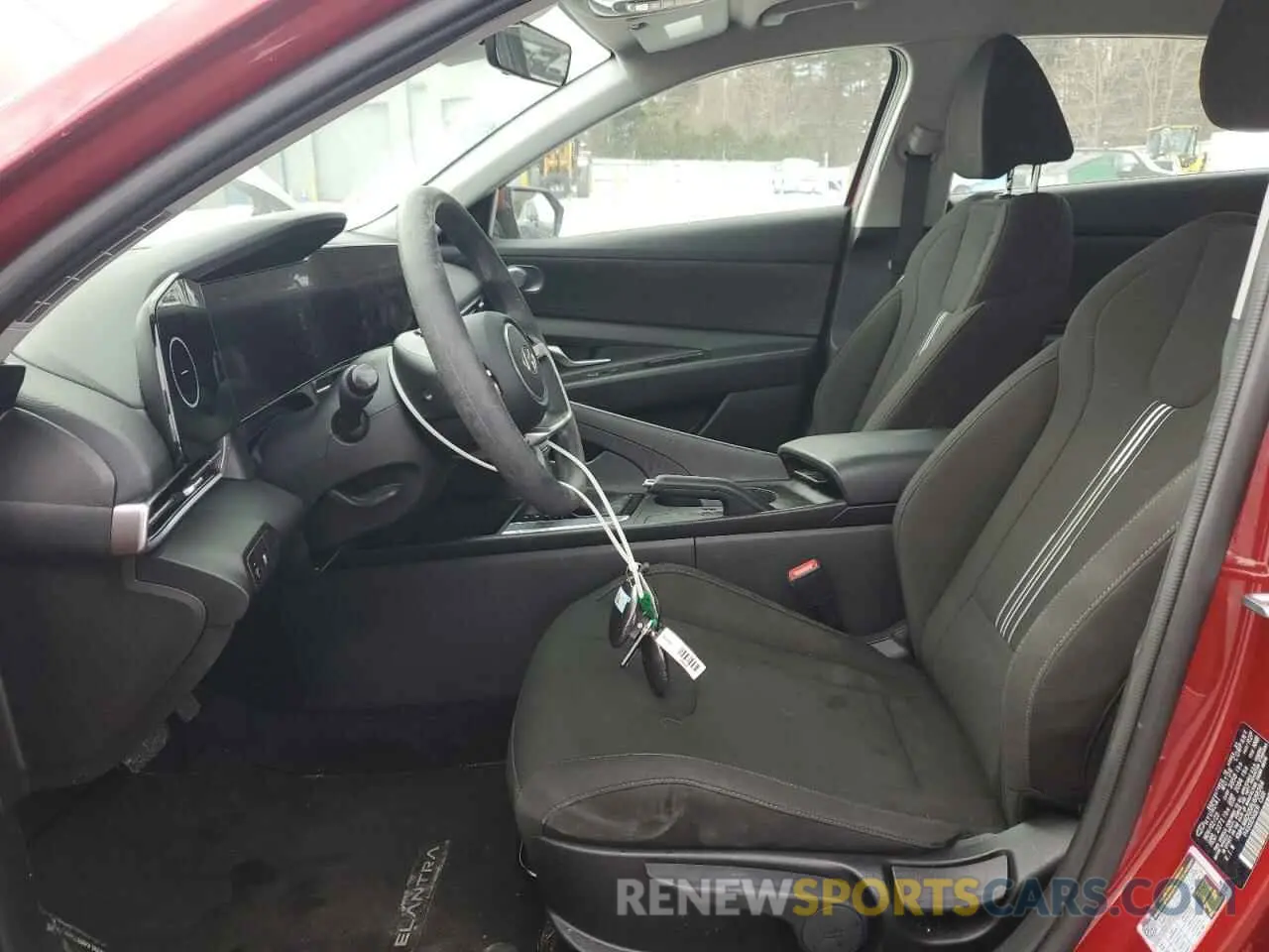 7 Photograph of a damaged car KMHLM4DG5RU688384 HYUNDAI ELANTRA 2024