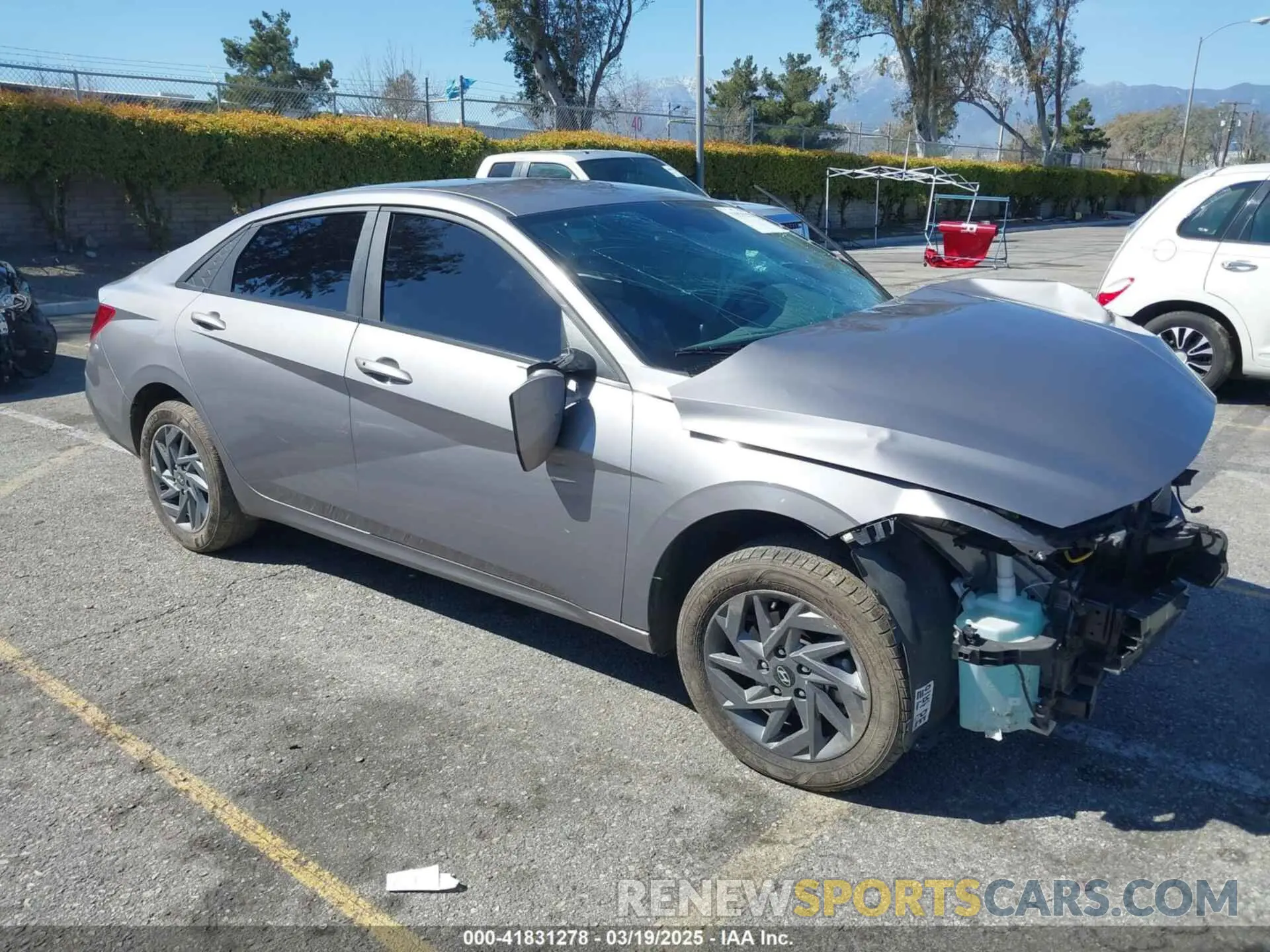 1 Photograph of a damaged car KMHLM4DG5RU697120 HYUNDAI ELANTRA 2024