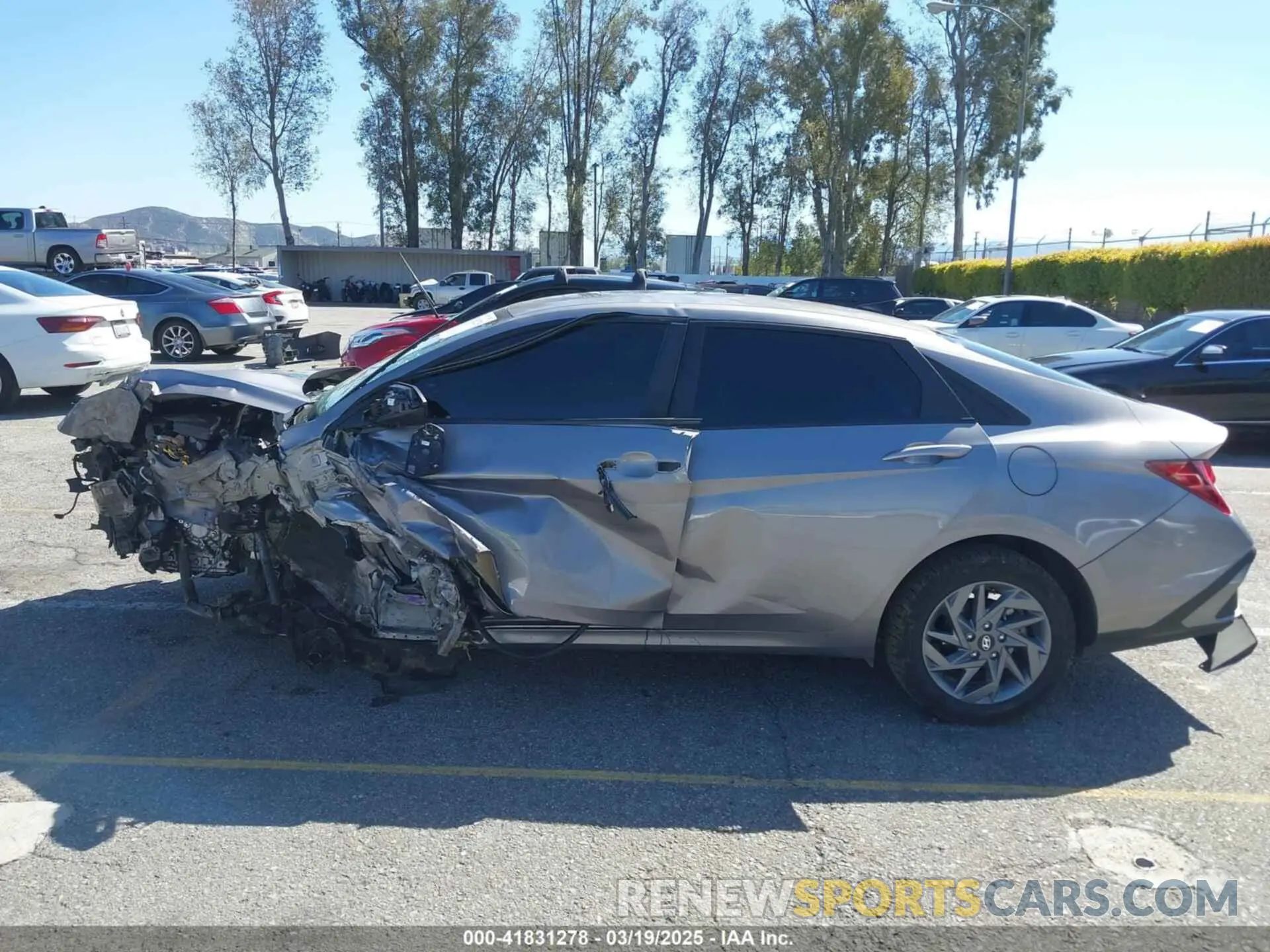 14 Photograph of a damaged car KMHLM4DG5RU697120 HYUNDAI ELANTRA 2024