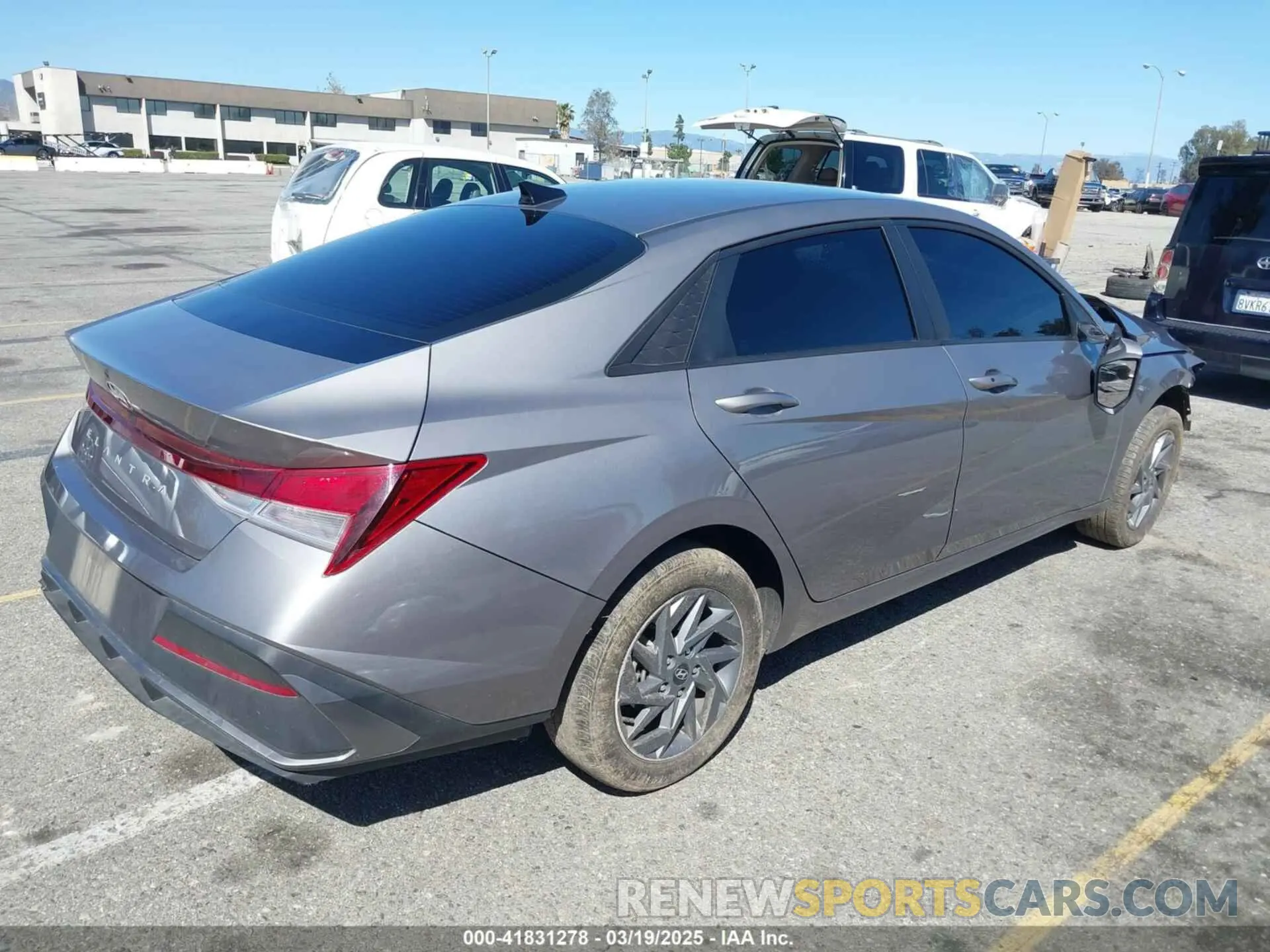4 Photograph of a damaged car KMHLM4DG5RU697120 HYUNDAI ELANTRA 2024
