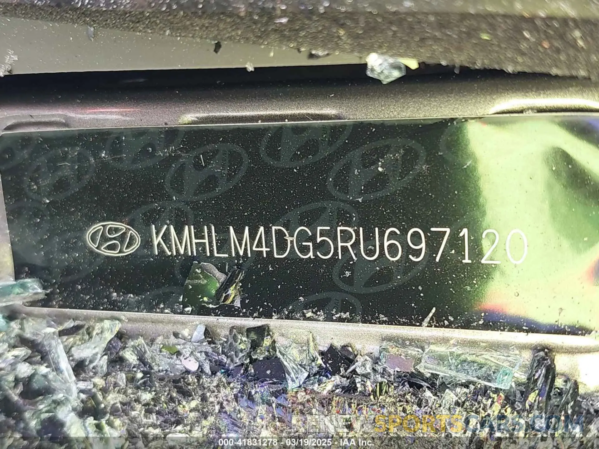 9 Photograph of a damaged car KMHLM4DG5RU697120 HYUNDAI ELANTRA 2024