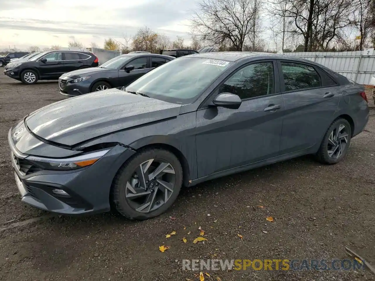 1 Photograph of a damaged car KMHLM4DG5RU702381 HYUNDAI ELANTRA 2024