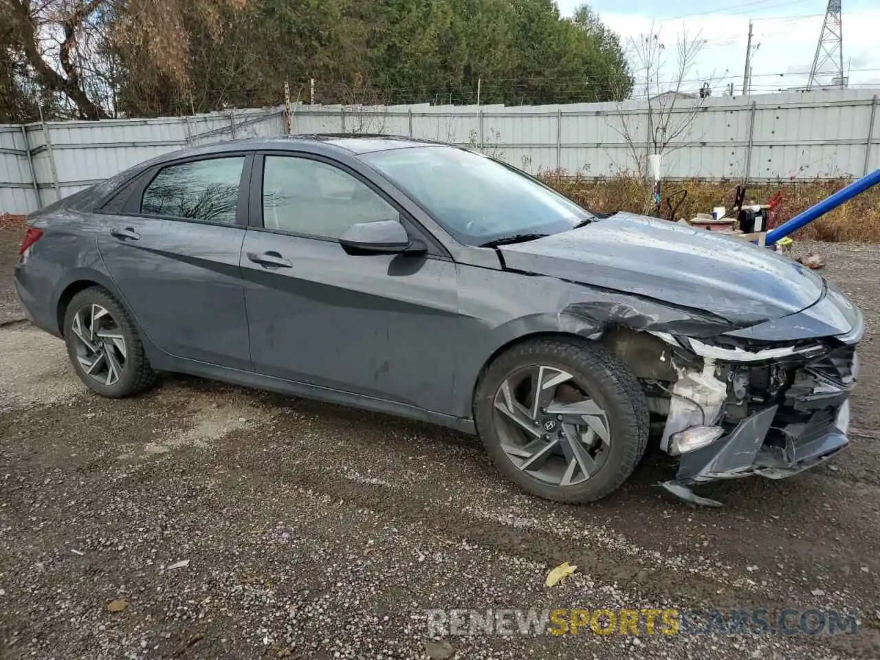 4 Photograph of a damaged car KMHLM4DG5RU702381 HYUNDAI ELANTRA 2024