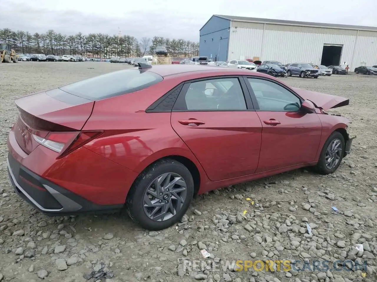 3 Photograph of a damaged car KMHLM4DG5RU729855 HYUNDAI ELANTRA 2024