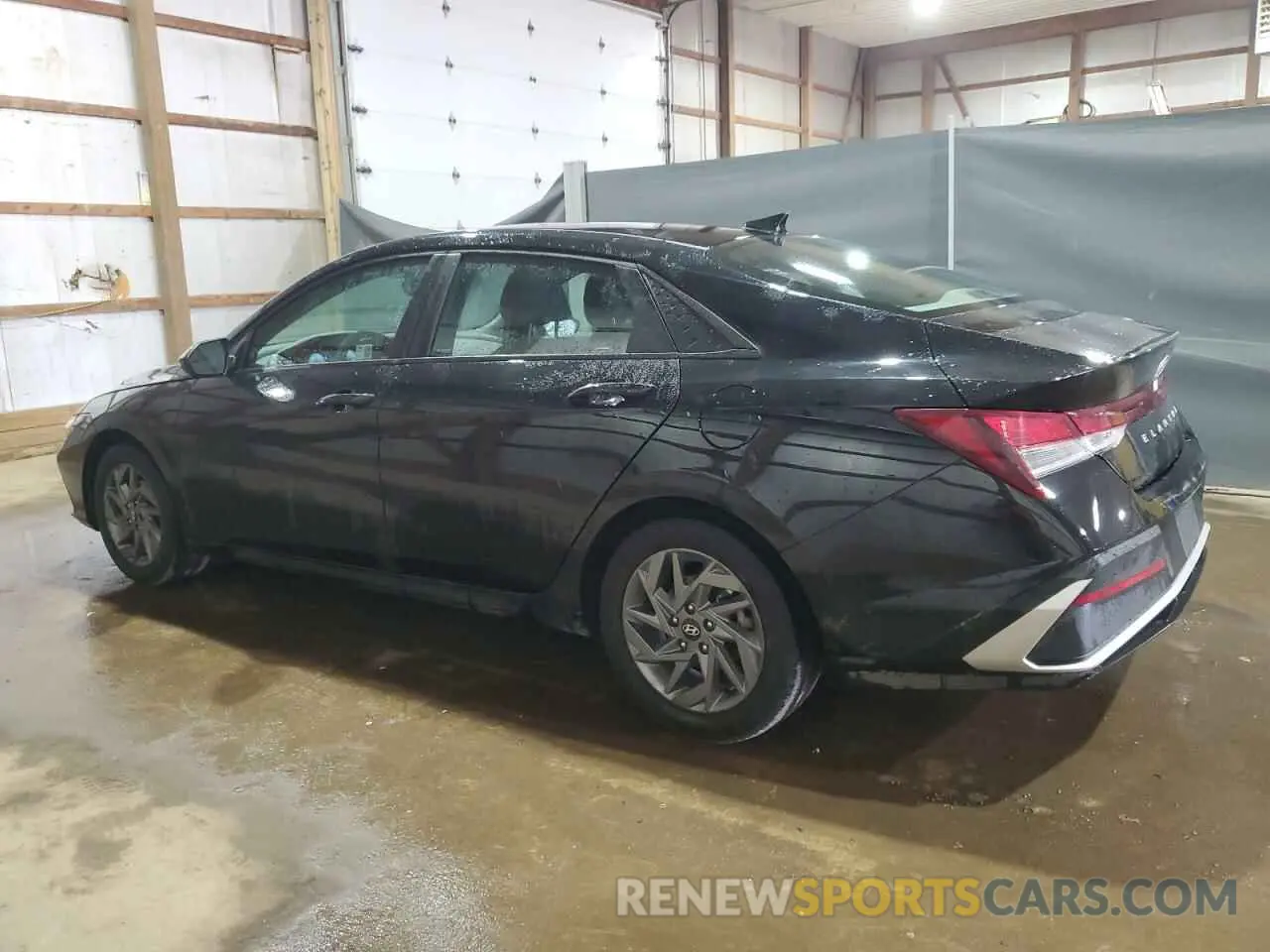 2 Photograph of a damaged car KMHLM4DG5RU747885 HYUNDAI ELANTRA 2024