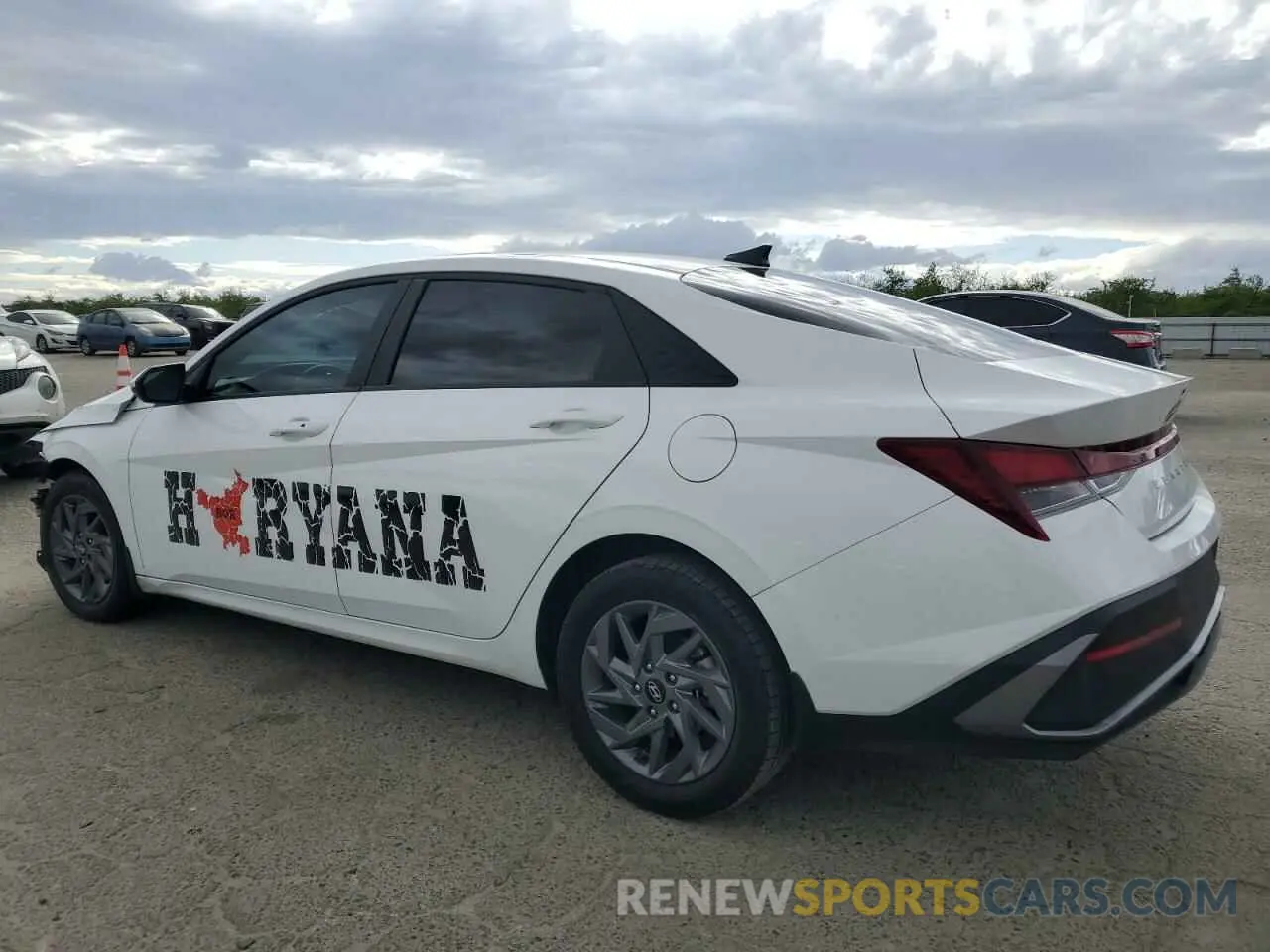 2 Photograph of a damaged car KMHLM4DG5RU755078 HYUNDAI ELANTRA 2024
