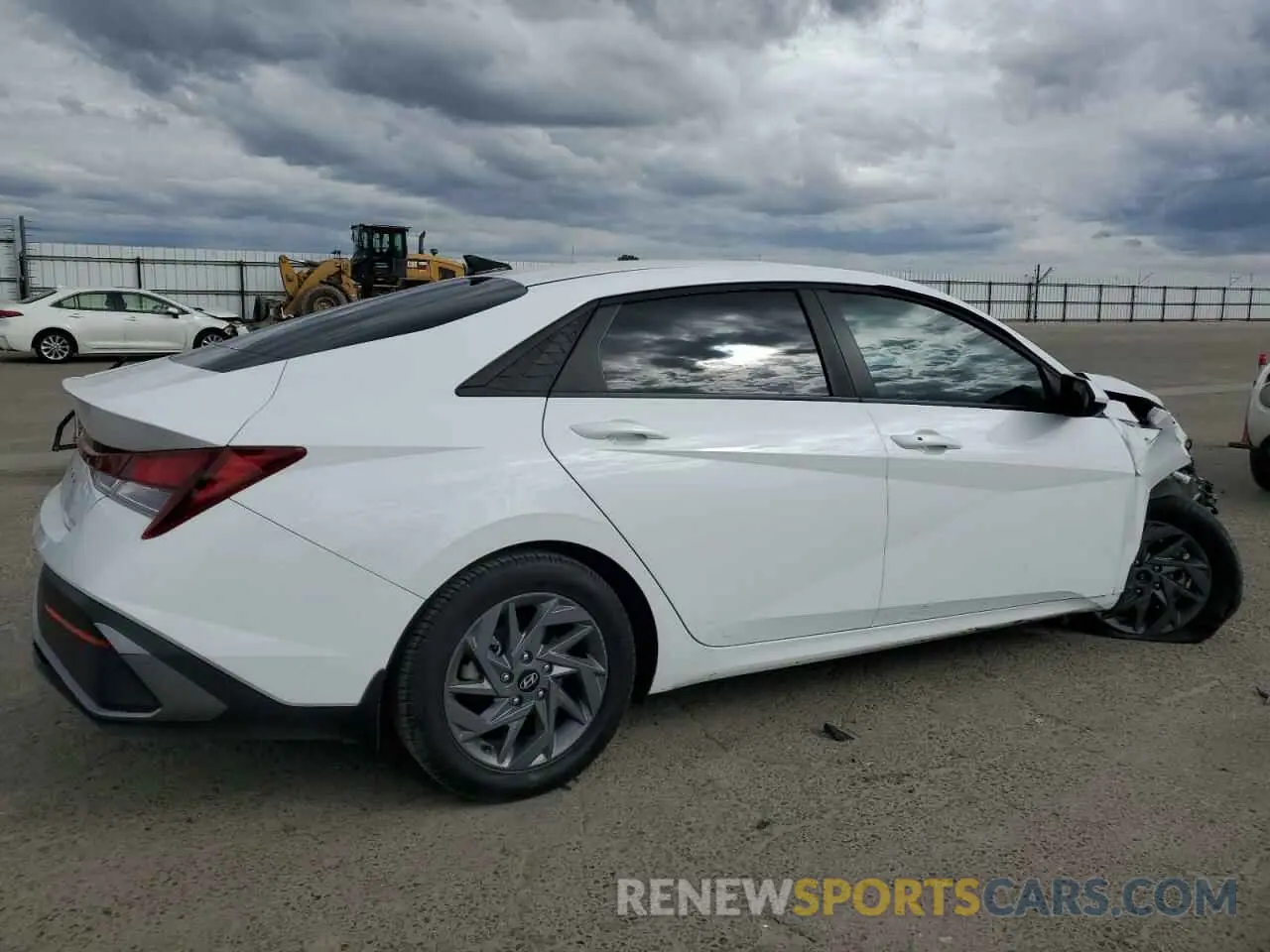 3 Photograph of a damaged car KMHLM4DG5RU755078 HYUNDAI ELANTRA 2024