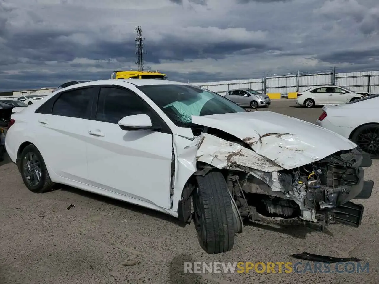4 Photograph of a damaged car KMHLM4DG5RU755078 HYUNDAI ELANTRA 2024