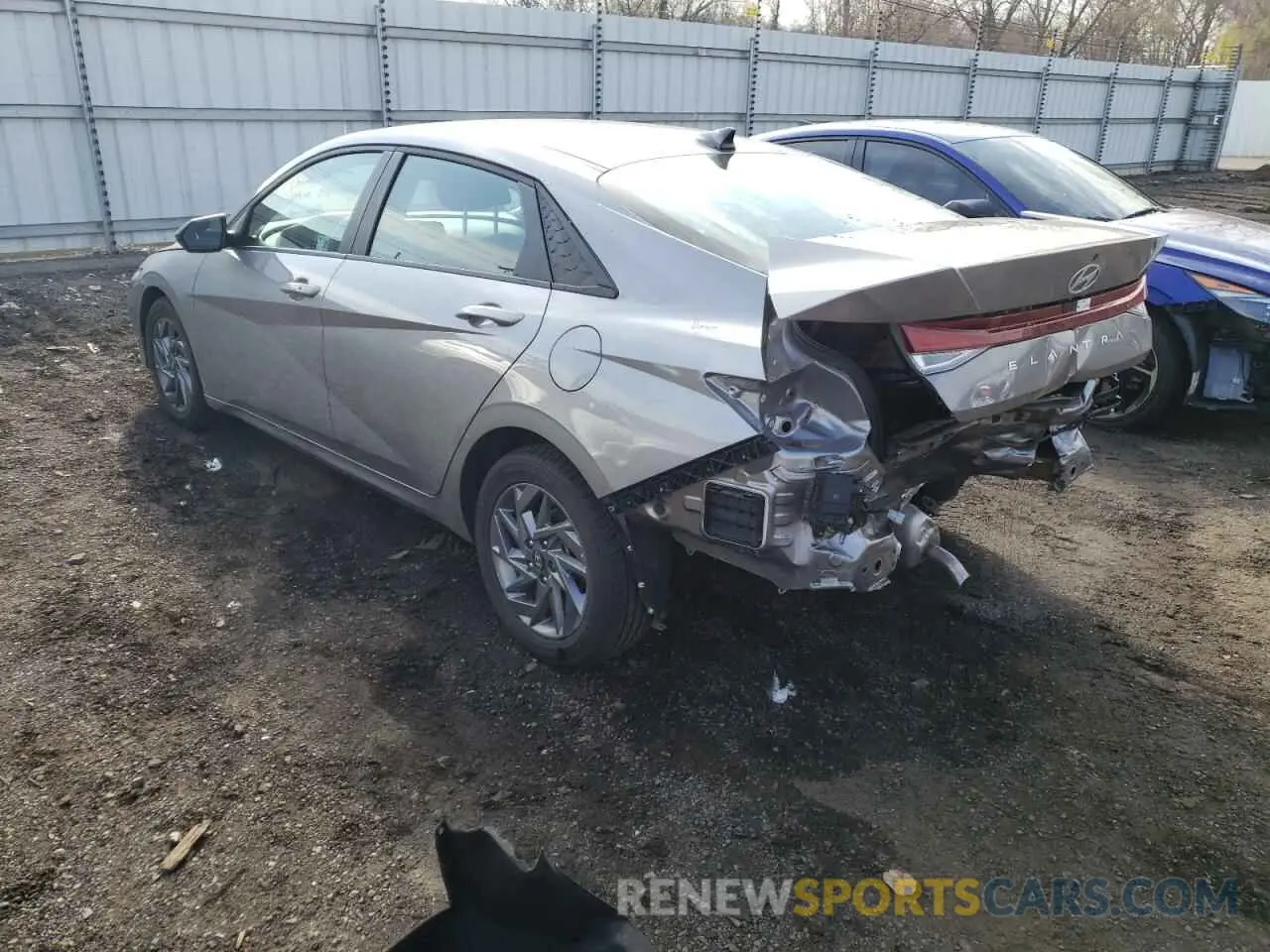 2 Photograph of a damaged car KMHLM4DG5RU755422 HYUNDAI ELANTRA 2024