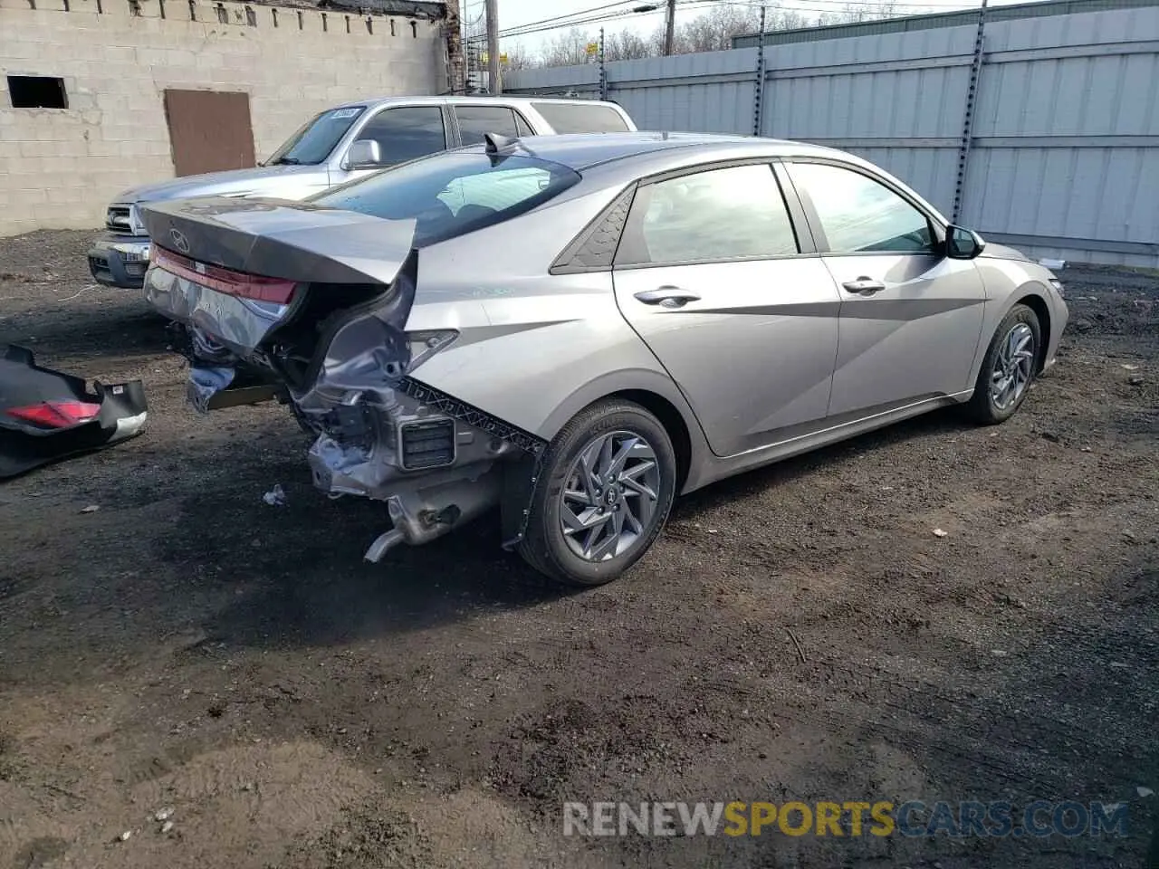 3 Photograph of a damaged car KMHLM4DG5RU755422 HYUNDAI ELANTRA 2024