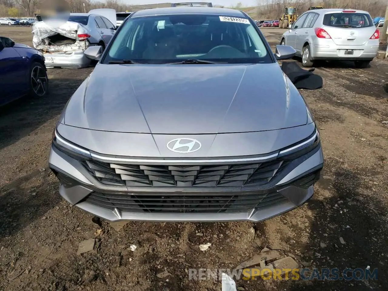 5 Photograph of a damaged car KMHLM4DG5RU755422 HYUNDAI ELANTRA 2024