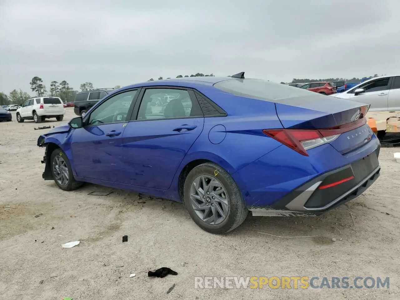 2 Photograph of a damaged car KMHLM4DG5RU756909 HYUNDAI ELANTRA 2024