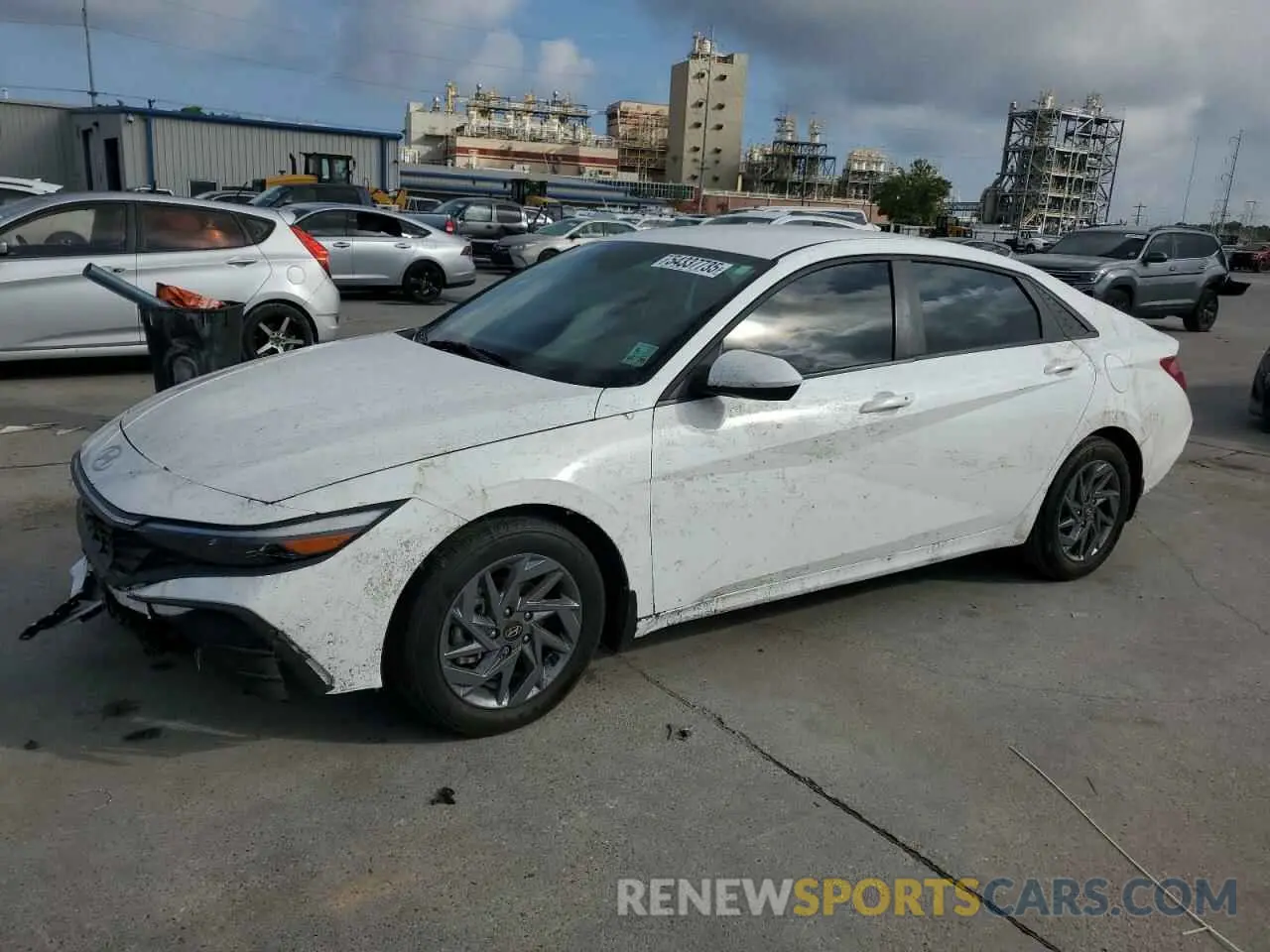 1 Photograph of a damaged car KMHLM4DG5RU758577 HYUNDAI ELANTRA 2024