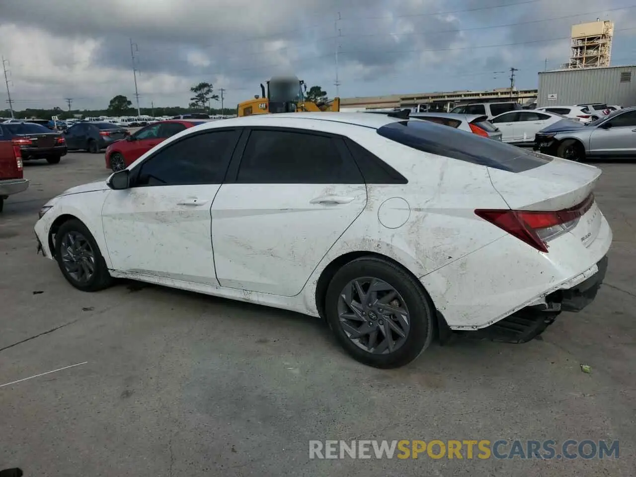 2 Photograph of a damaged car KMHLM4DG5RU758577 HYUNDAI ELANTRA 2024