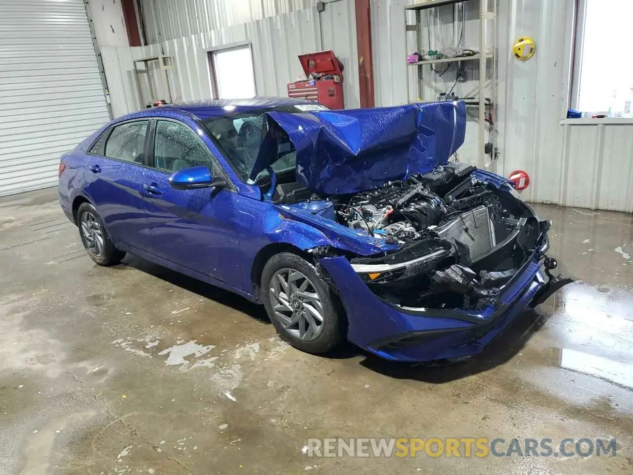 4 Photograph of a damaged car KMHLM4DG5RU761690 HYUNDAI ELANTRA 2024