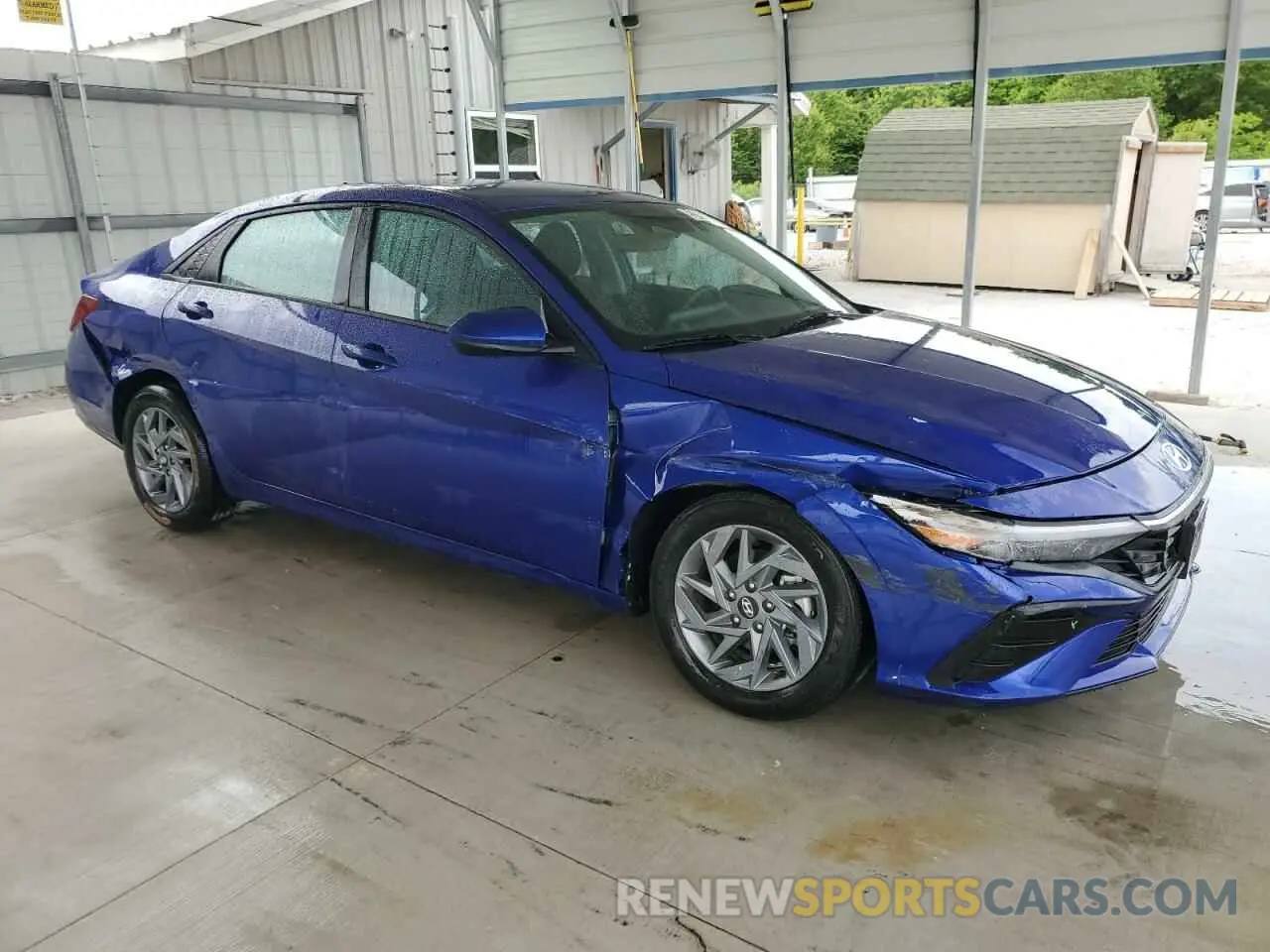 4 Photograph of a damaged car KMHLM4DG5RU774326 HYUNDAI ELANTRA 2024