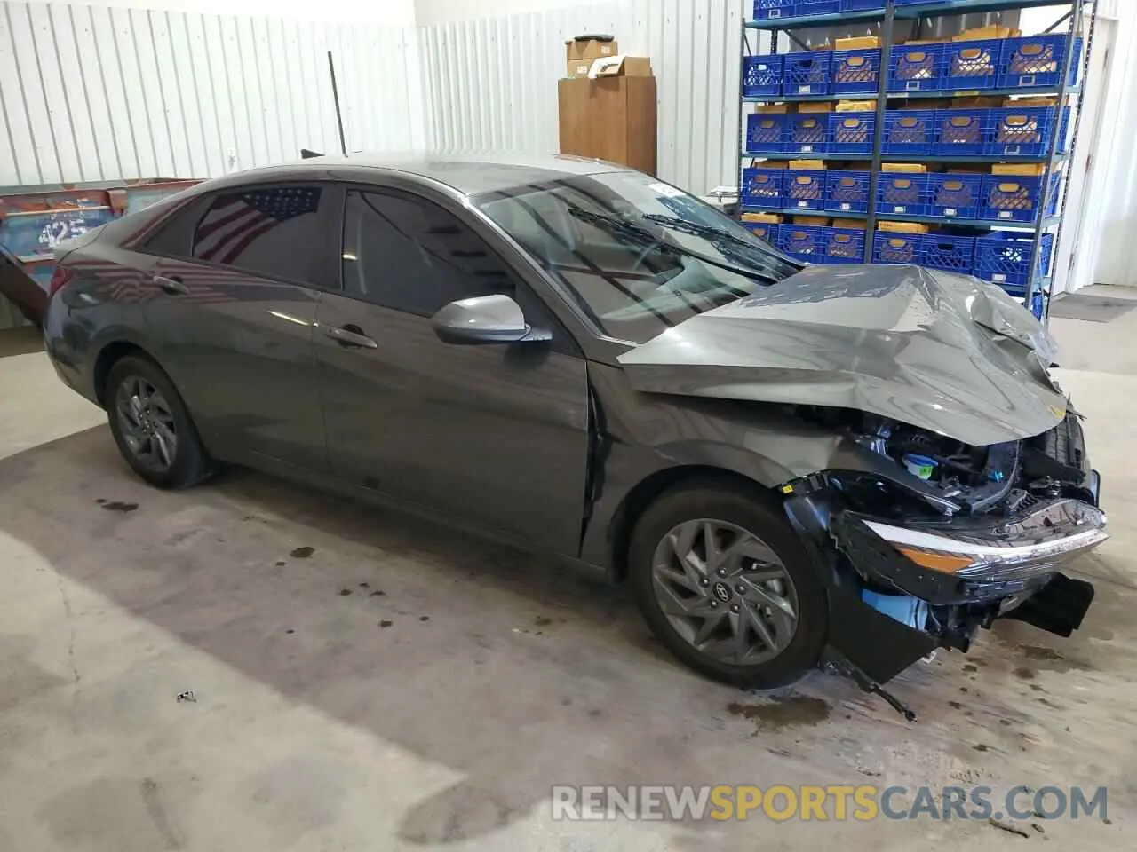 4 Photograph of a damaged car KMHLM4DG5RU785097 HYUNDAI ELANTRA 2024