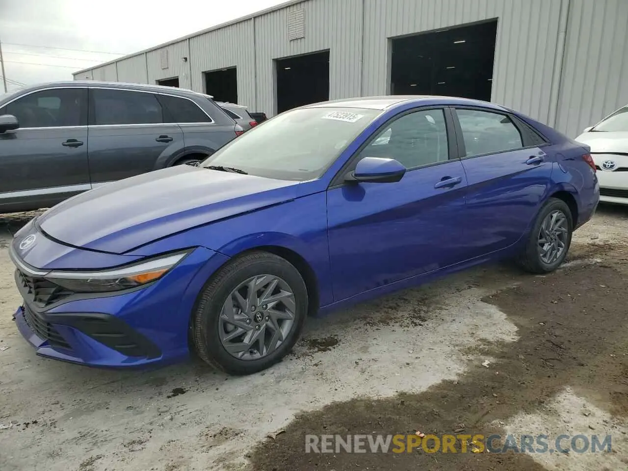 1 Photograph of a damaged car KMHLM4DG5RU797959 HYUNDAI ELANTRA 2024