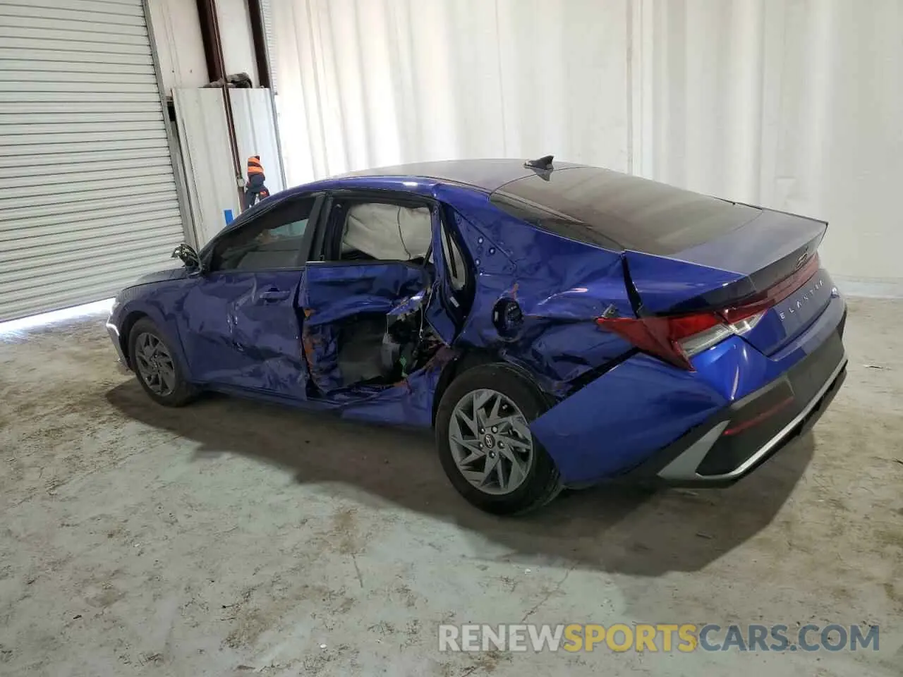 2 Photograph of a damaged car KMHLM4DG5RU816476 HYUNDAI ELANTRA 2024
