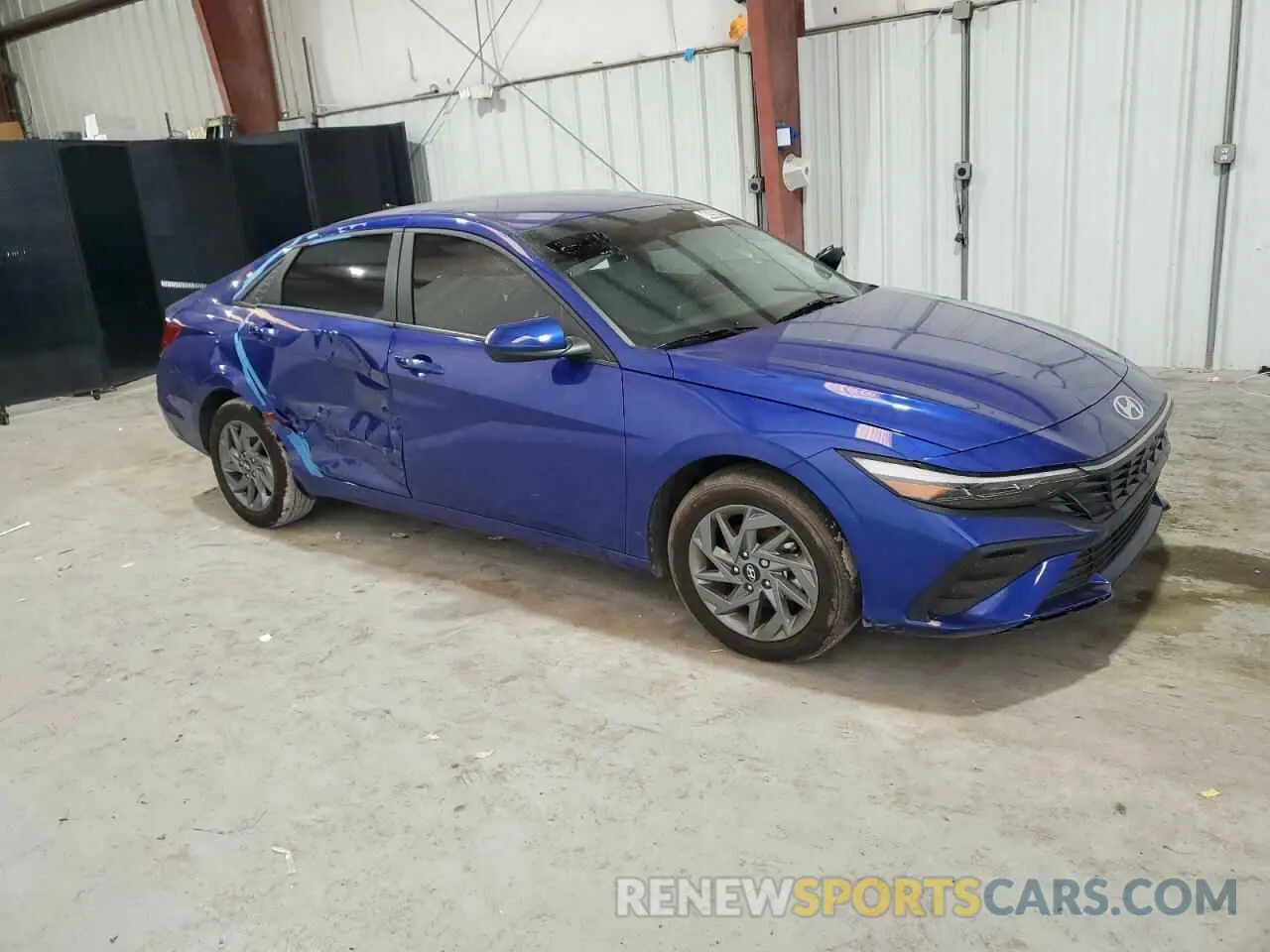 4 Photograph of a damaged car KMHLM4DG5RU816476 HYUNDAI ELANTRA 2024
