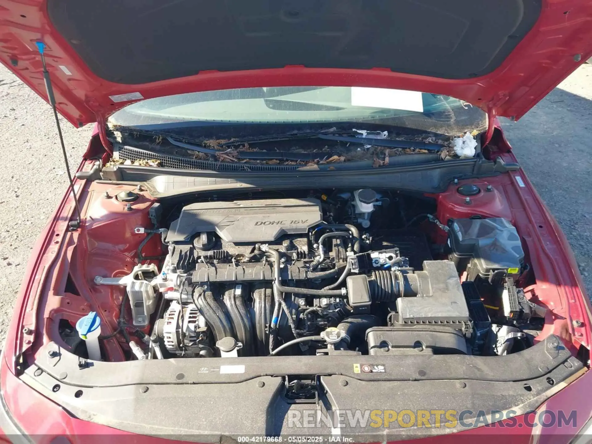 10 Photograph of a damaged car KMHLM4DG5RU817255 HYUNDAI ELANTRA 2024