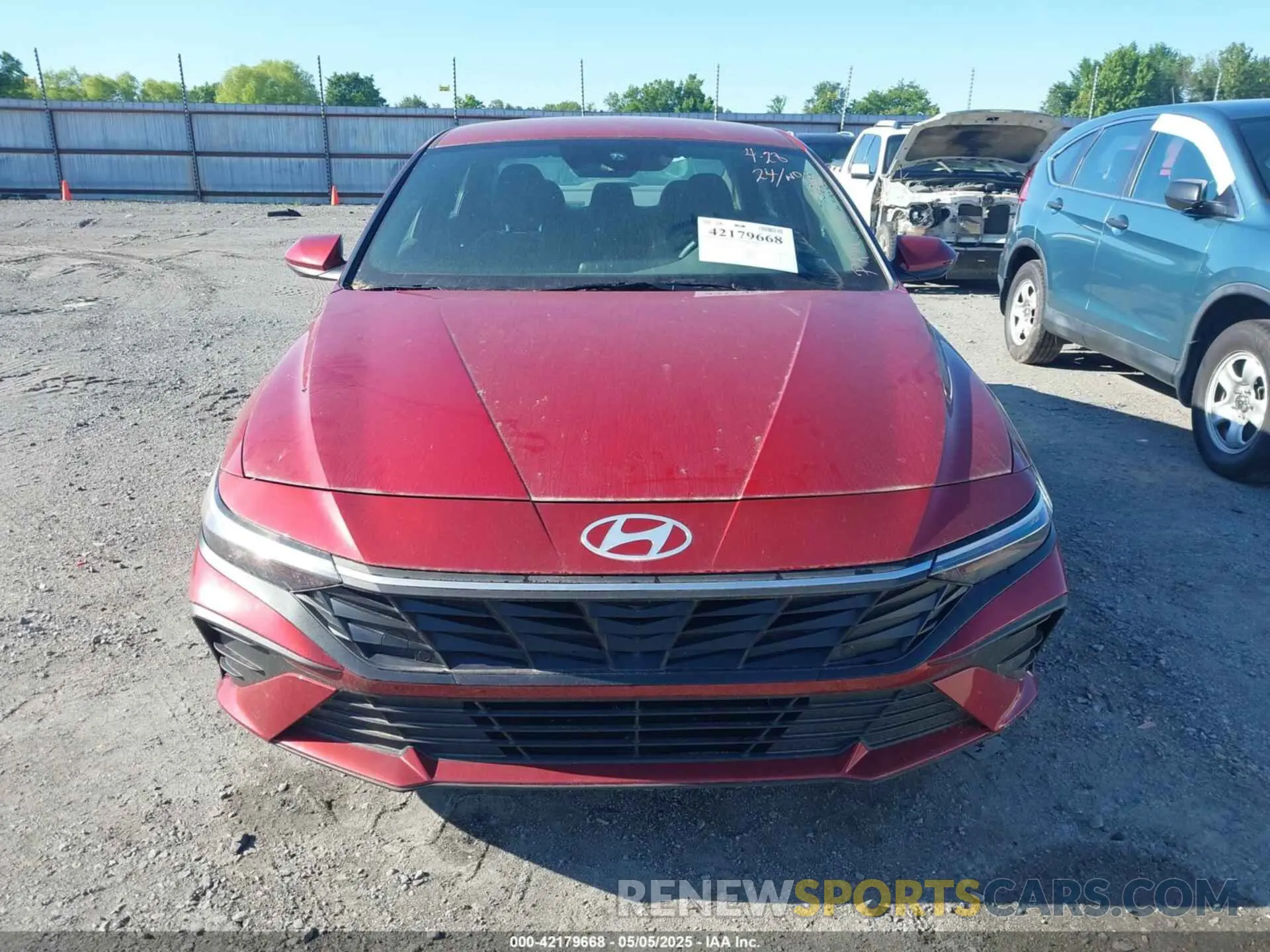 11 Photograph of a damaged car KMHLM4DG5RU817255 HYUNDAI ELANTRA 2024