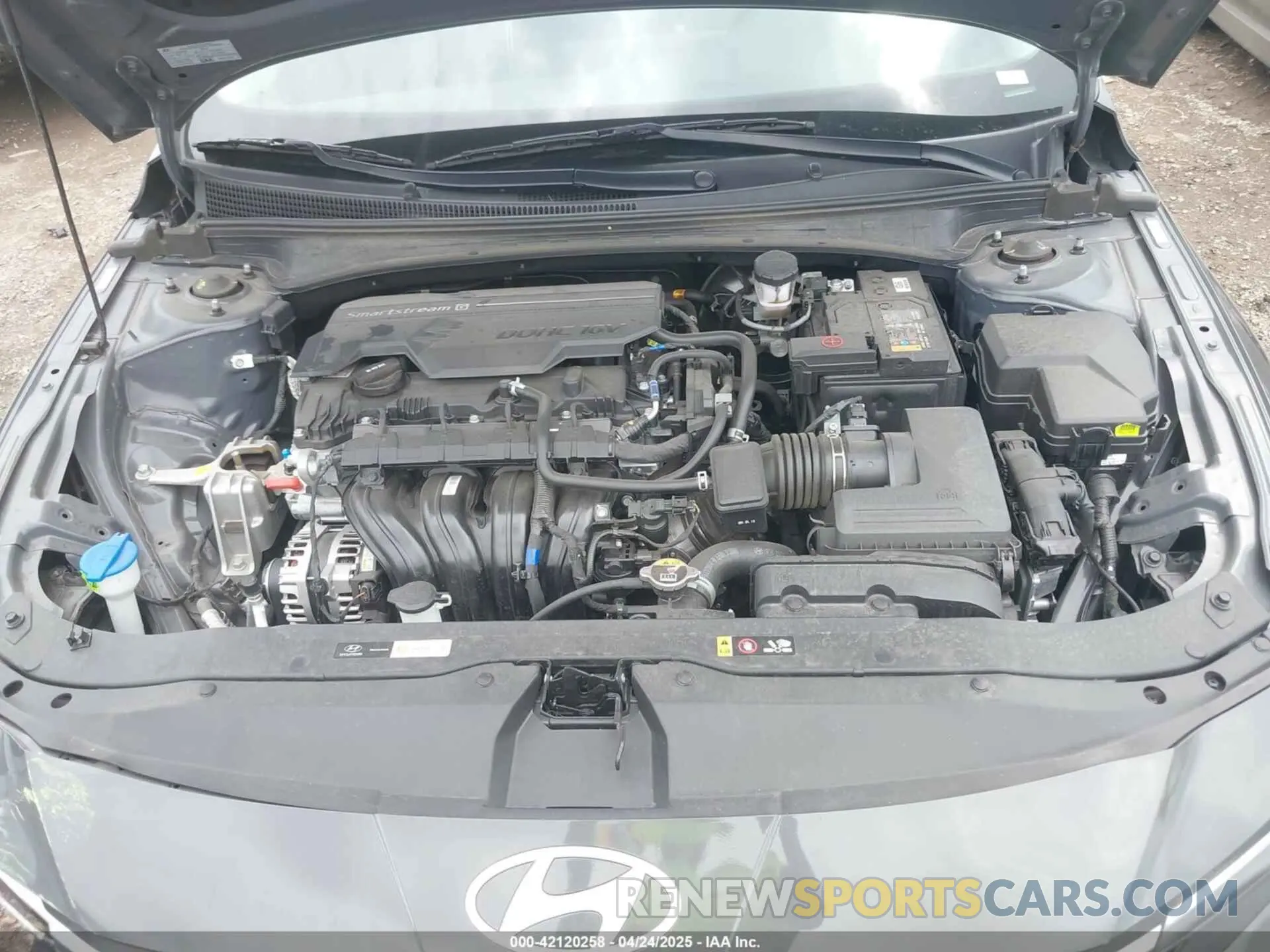 10 Photograph of a damaged car KMHLM4DG5RU843919 HYUNDAI ELANTRA 2024