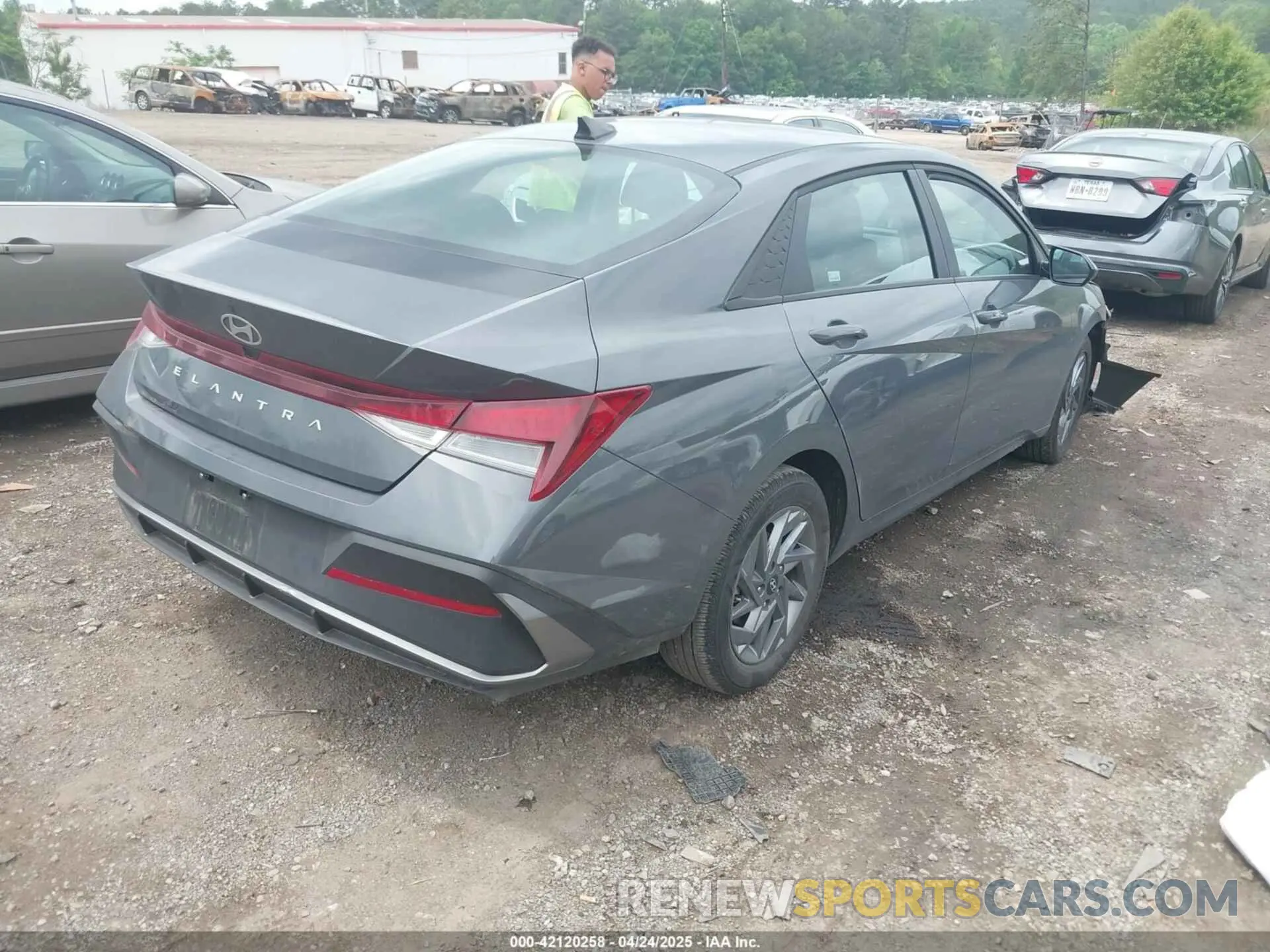 4 Photograph of a damaged car KMHLM4DG5RU843919 HYUNDAI ELANTRA 2024