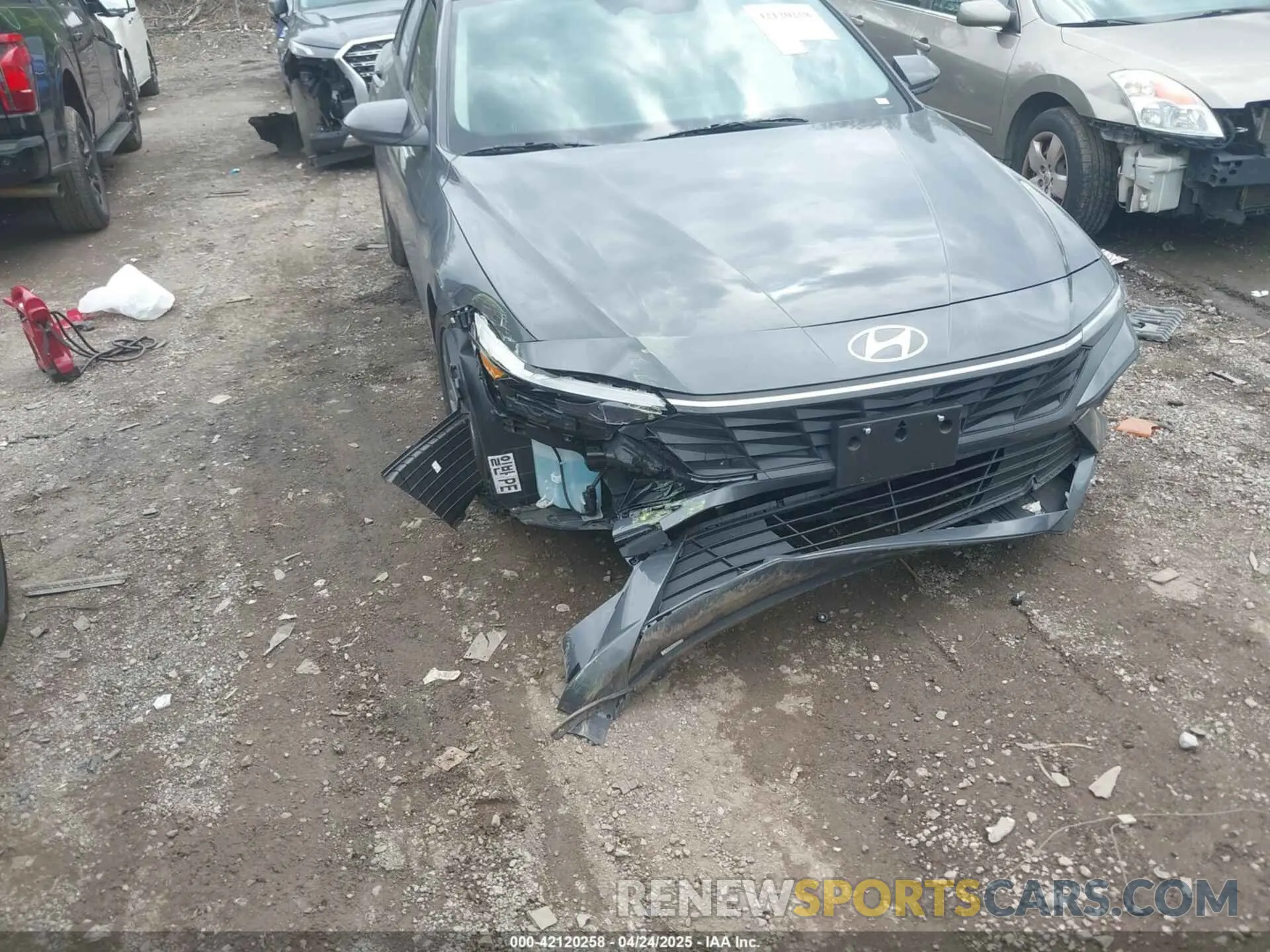 6 Photograph of a damaged car KMHLM4DG5RU843919 HYUNDAI ELANTRA 2024
