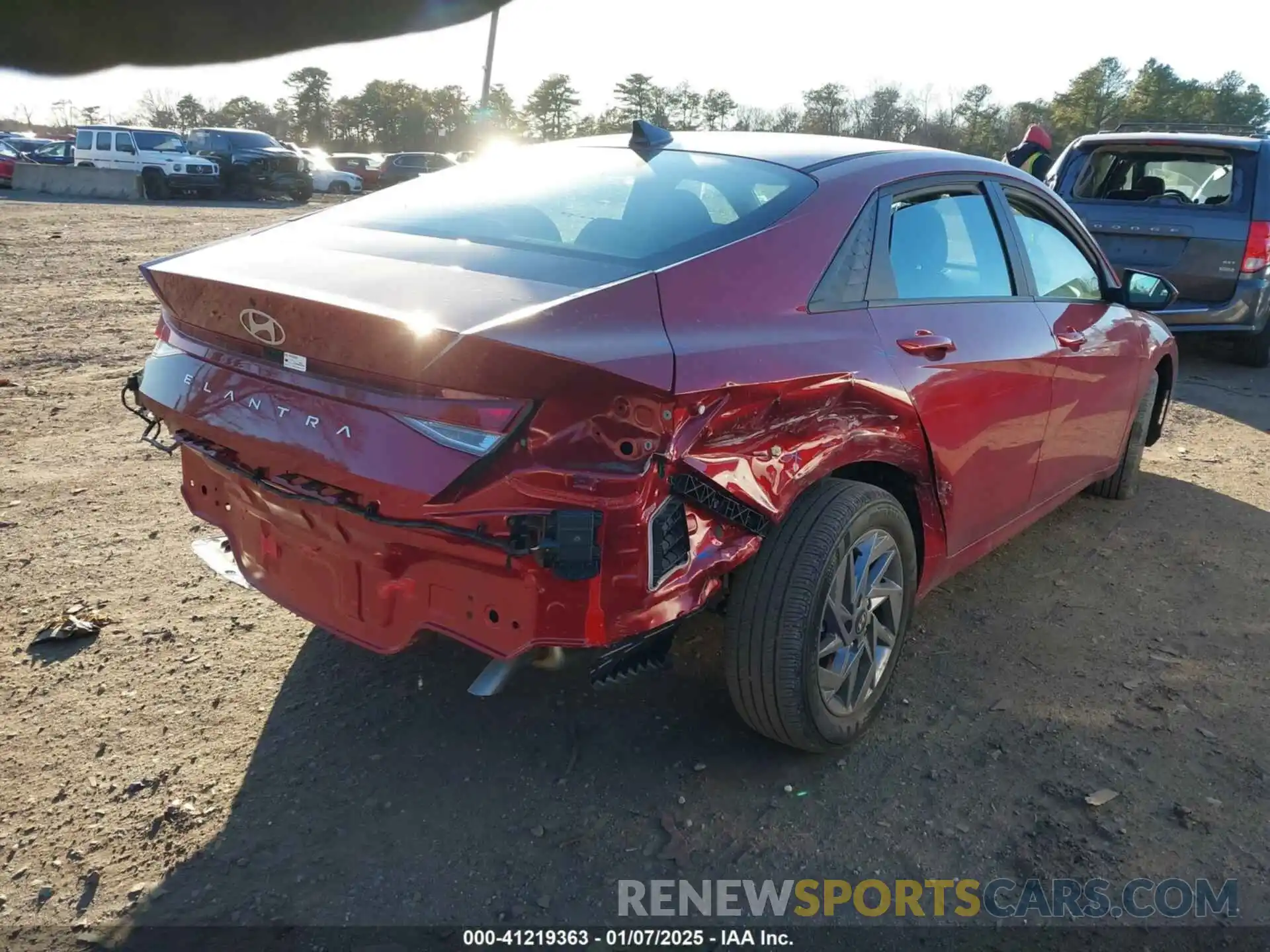 4 Photograph of a damaged car KMHLM4DG5RU844116 HYUNDAI ELANTRA 2024