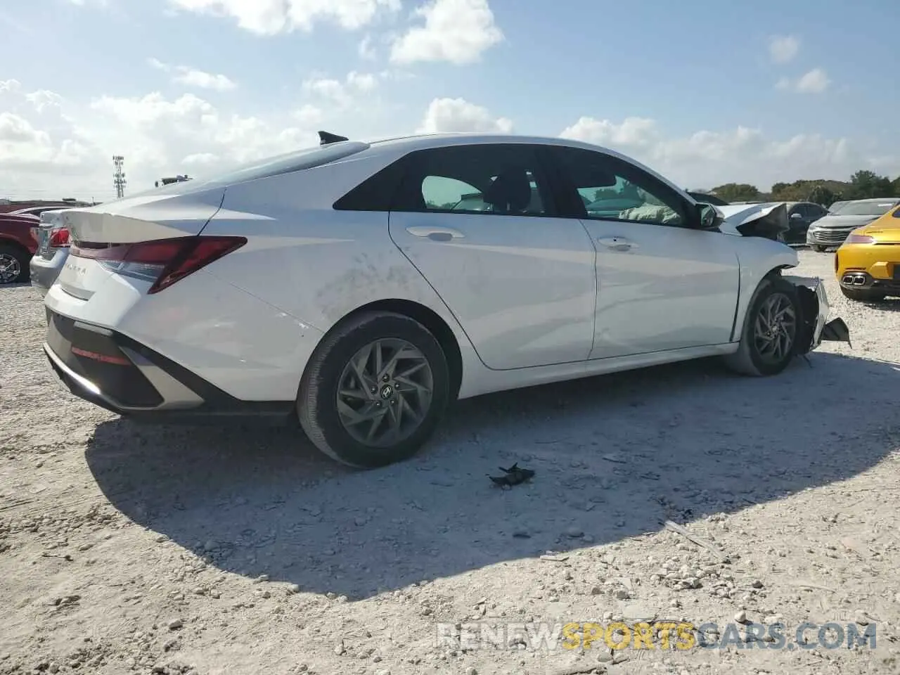 3 Photograph of a damaged car KMHLM4DG6RU656527 HYUNDAI ELANTRA 2024