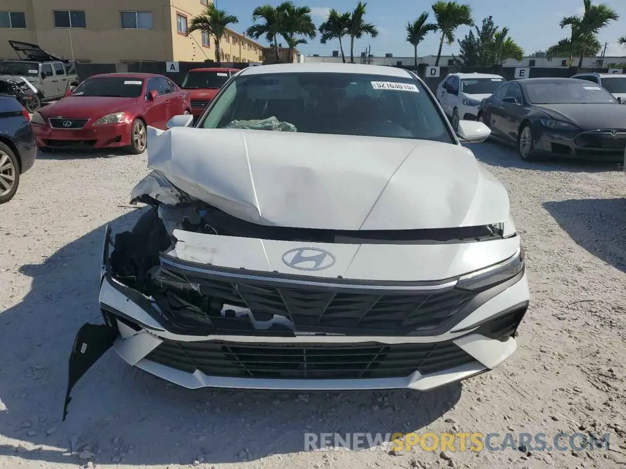 5 Photograph of a damaged car KMHLM4DG6RU656527 HYUNDAI ELANTRA 2024