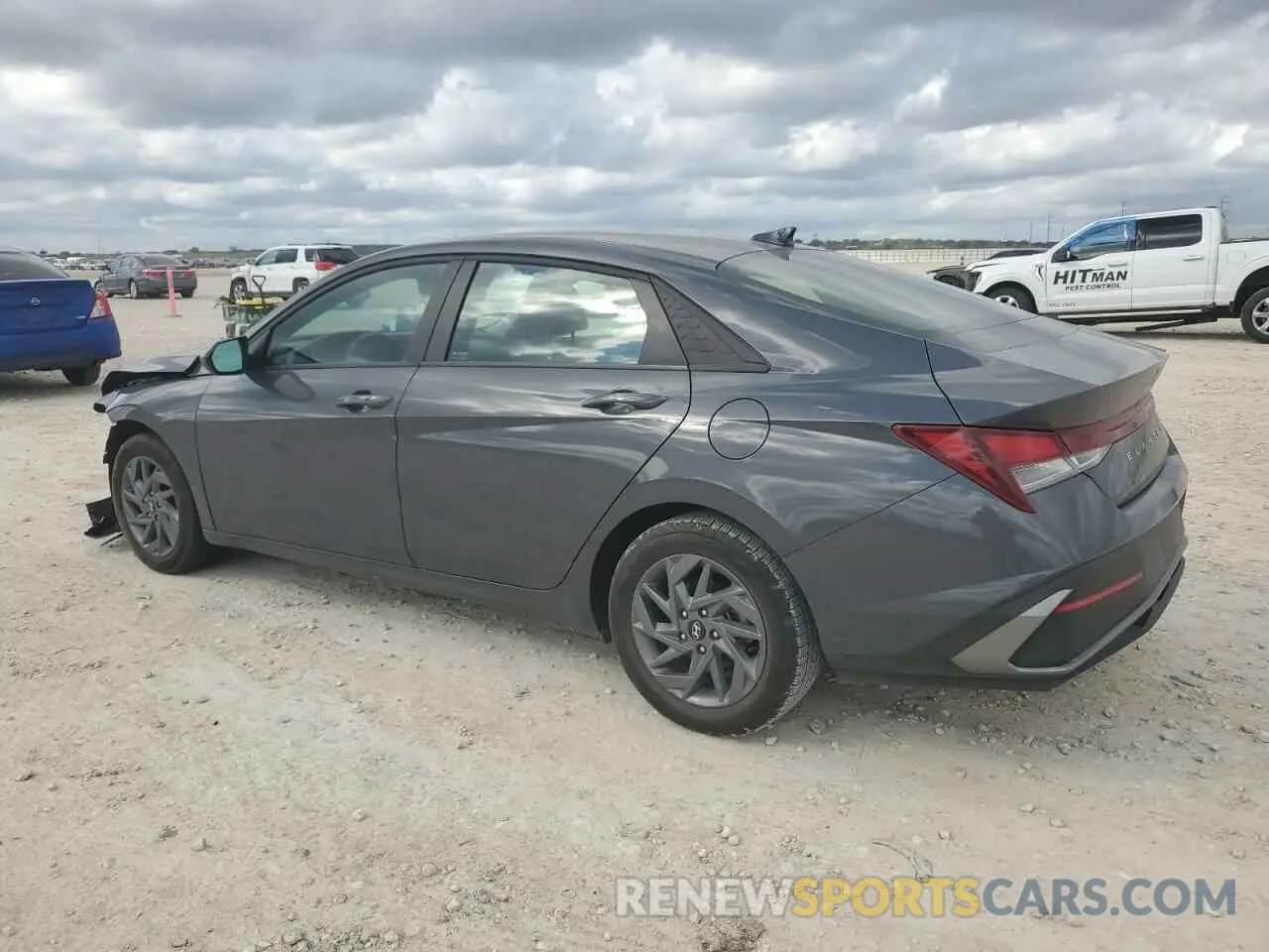 2 Photograph of a damaged car KMHLM4DG6RU659704 HYUNDAI ELANTRA 2024