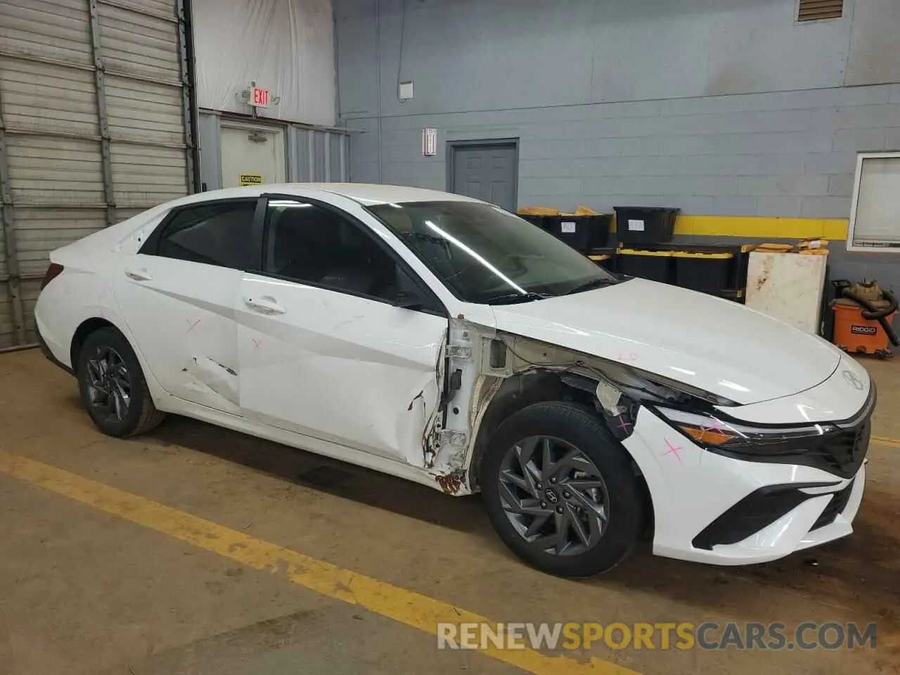 4 Photograph of a damaged car KMHLM4DG6RU692251 HYUNDAI ELANTRA 2024