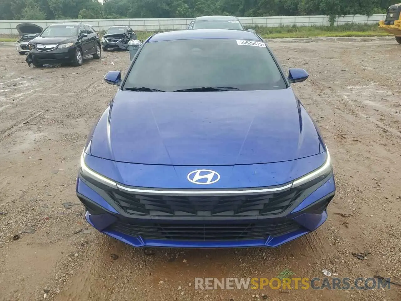 5 Photograph of a damaged car KMHLM4DG6RU700378 HYUNDAI ELANTRA 2024
