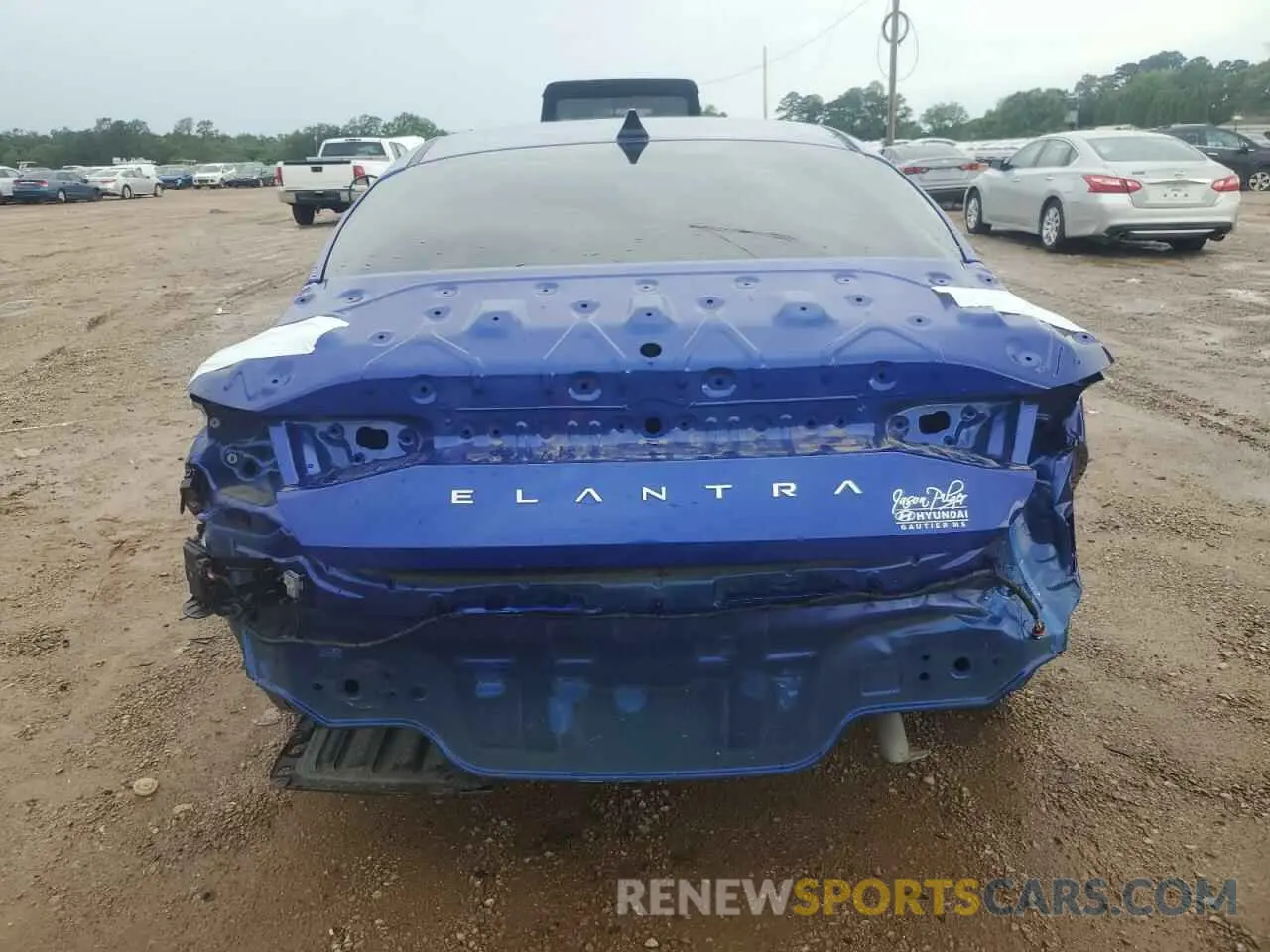 6 Photograph of a damaged car KMHLM4DG6RU700378 HYUNDAI ELANTRA 2024