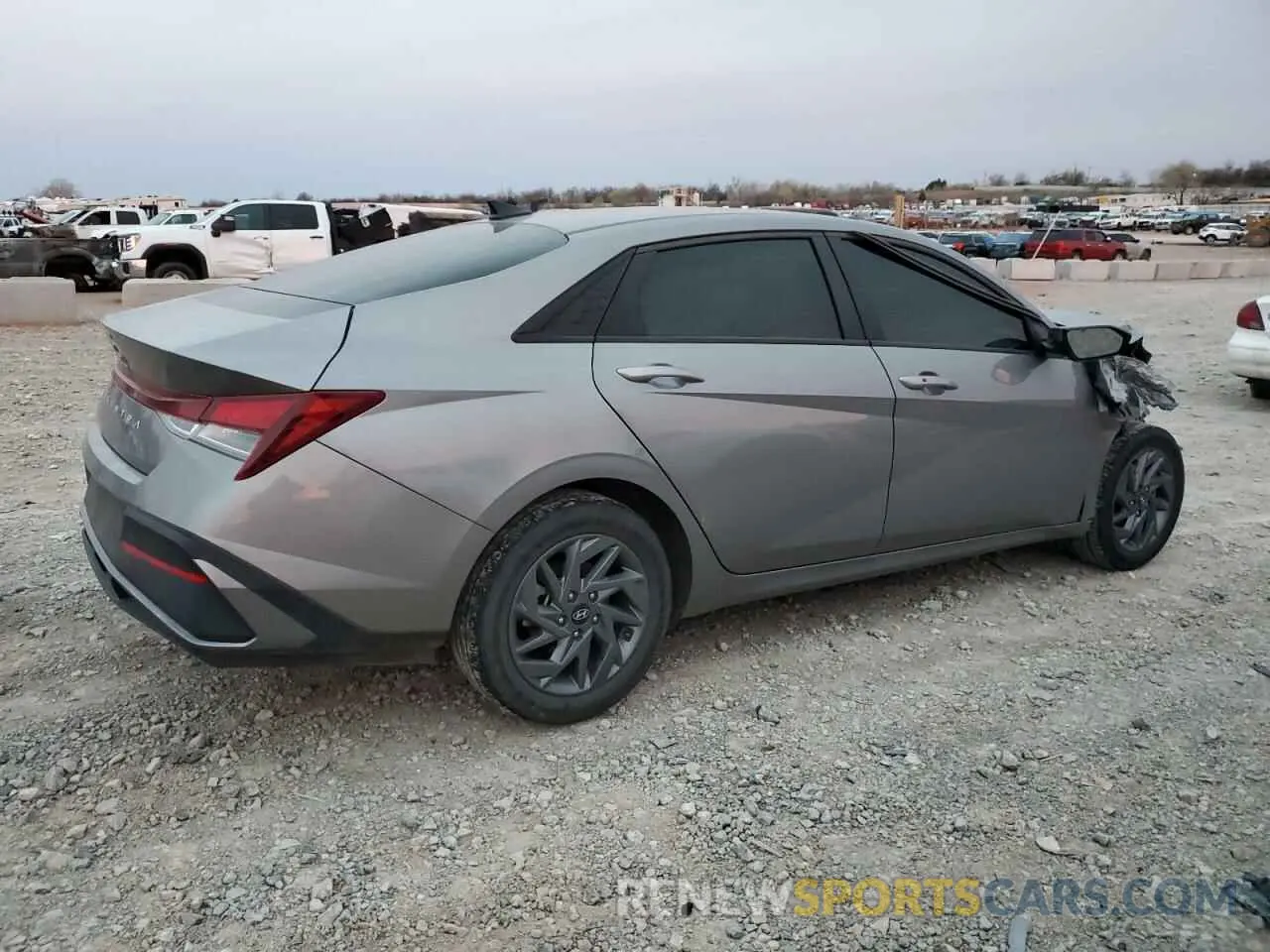 3 Photograph of a damaged car KMHLM4DG6RU700512 HYUNDAI ELANTRA 2024