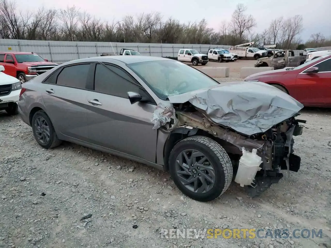 4 Photograph of a damaged car KMHLM4DG6RU700512 HYUNDAI ELANTRA 2024