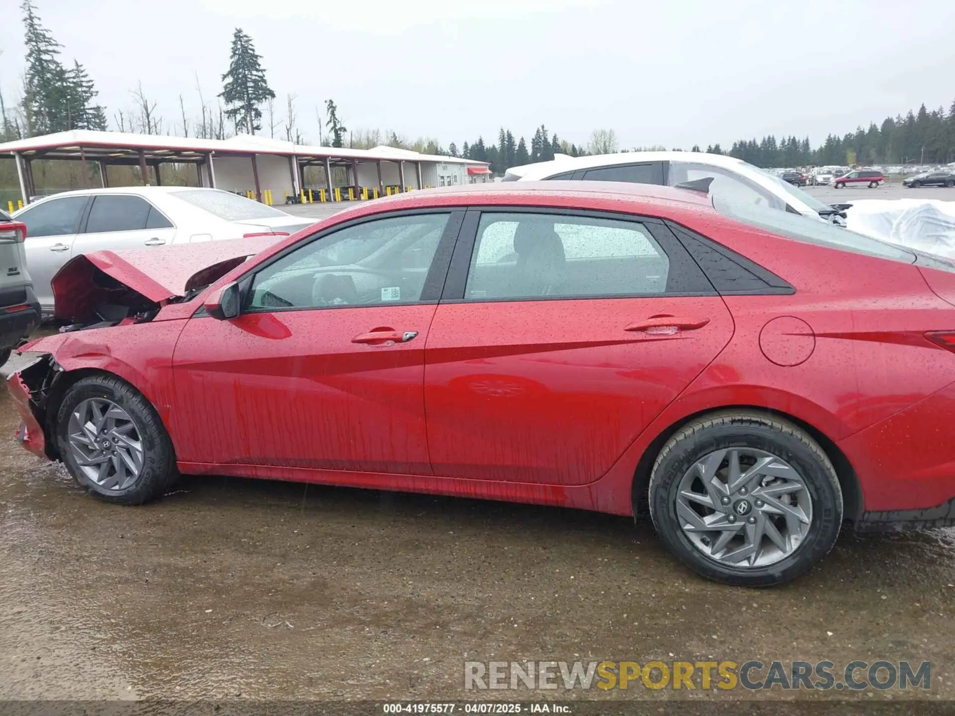 14 Photograph of a damaged car KMHLM4DG6RU750620 HYUNDAI ELANTRA 2024